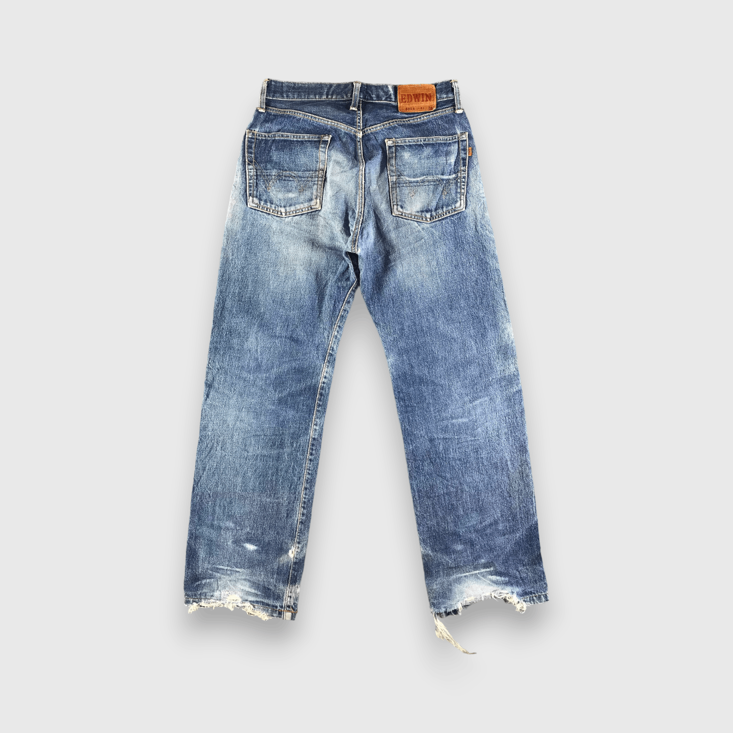Edwin Vintage Blue Wash Edwin 505x Jeans-J3592 Size US 31 - 2 Thumbnail