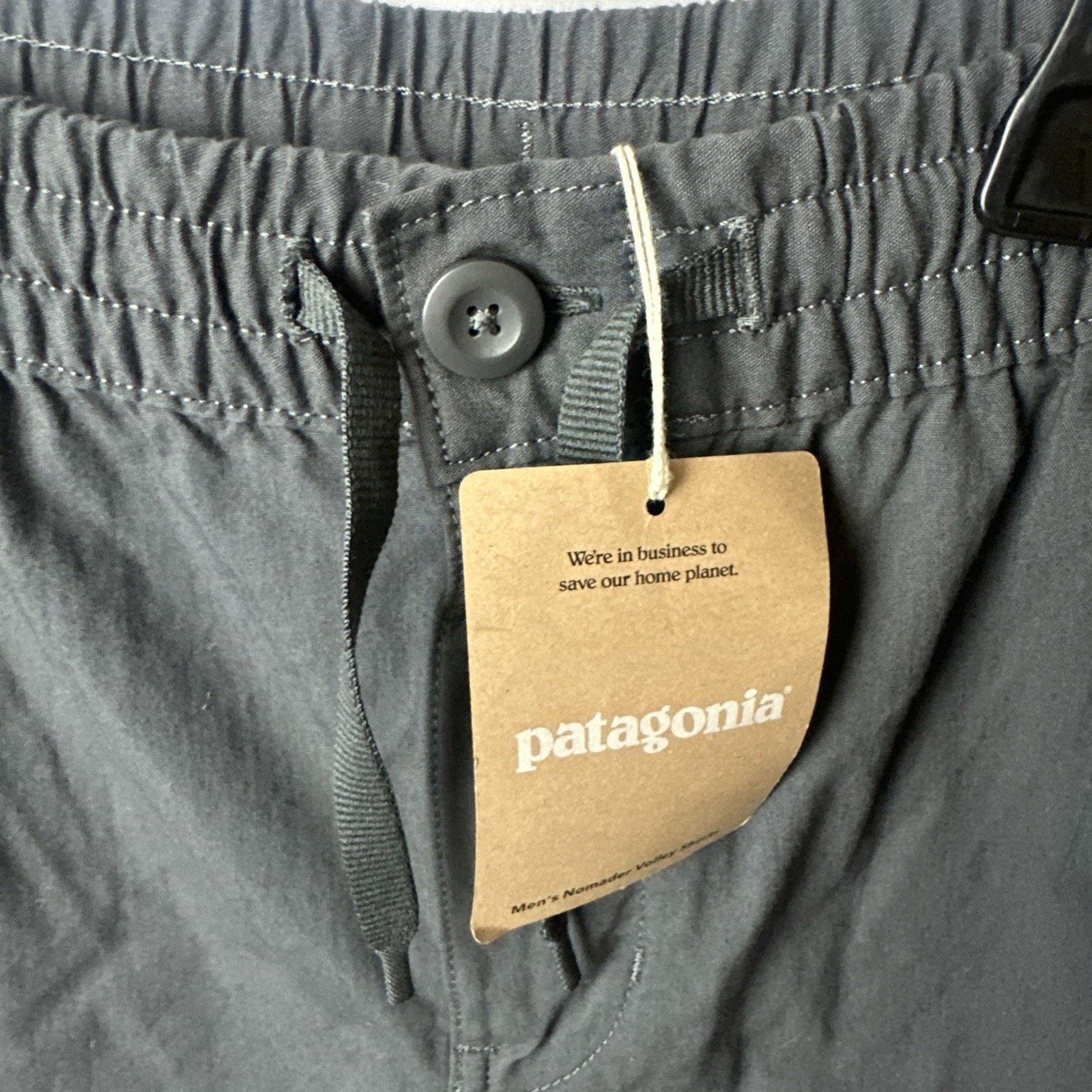 Patagonia NEW Men's Patagonia Nomader Dark Grey Volley Shorts Size US 34 / EU 50 - 2 Thumbnail