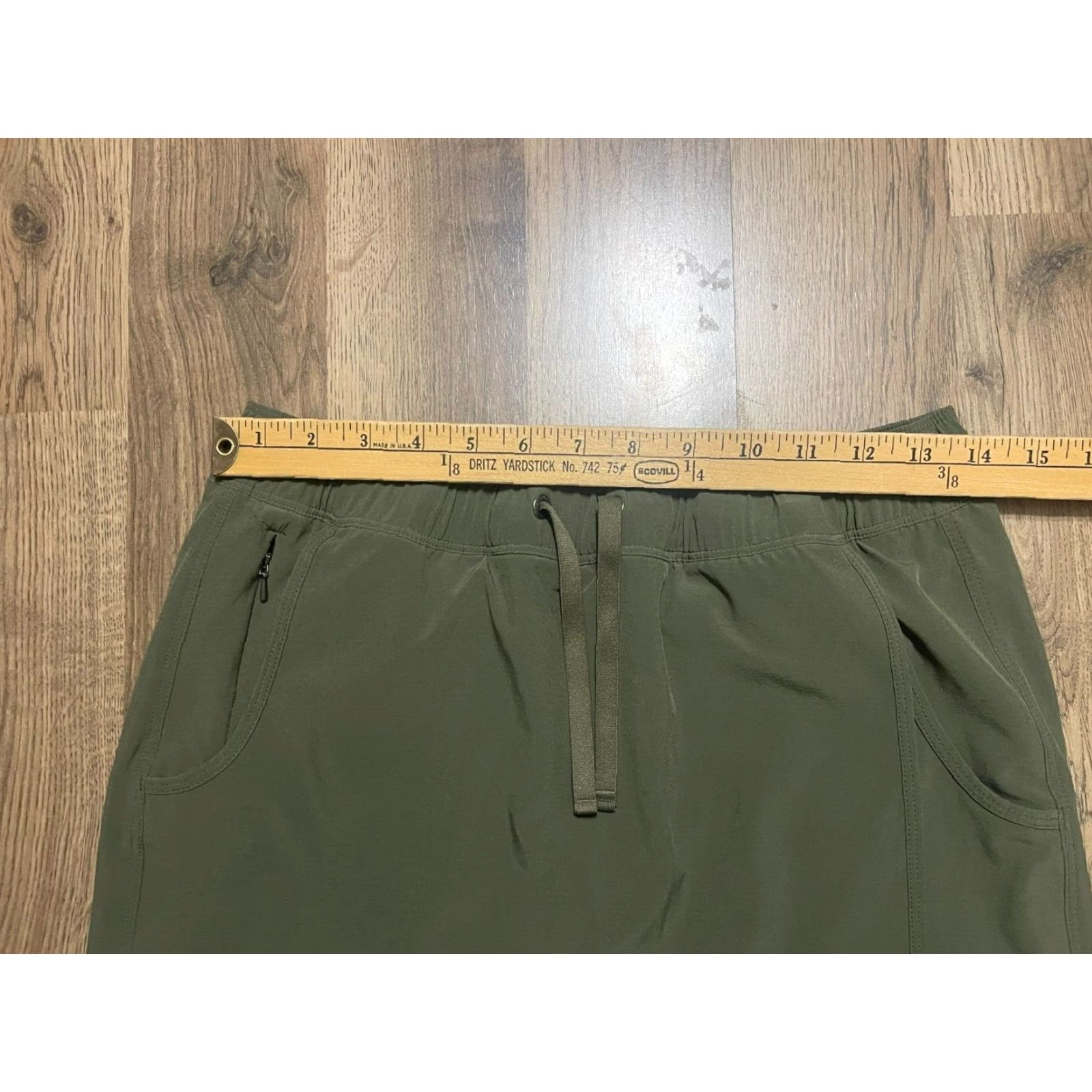 Patagonia Patagonia Skirt Women's Size Medium Olive Green Mini Tie Waist Casual Size 32" / US 10 / IT 46 - 6 Thumbnail