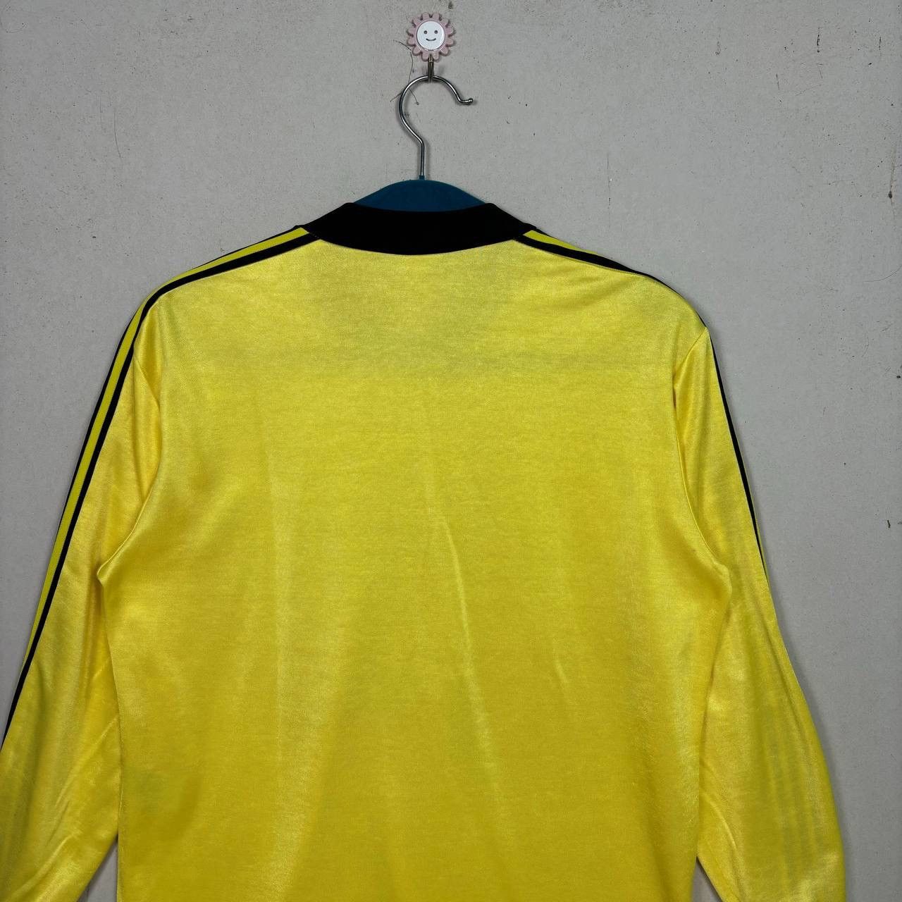 Adidas Vintage 80s Adidas Ventex Football Shirt Soccer Jersey LS Size US L / EU 52-54 / 3 - 4 Thumbnail