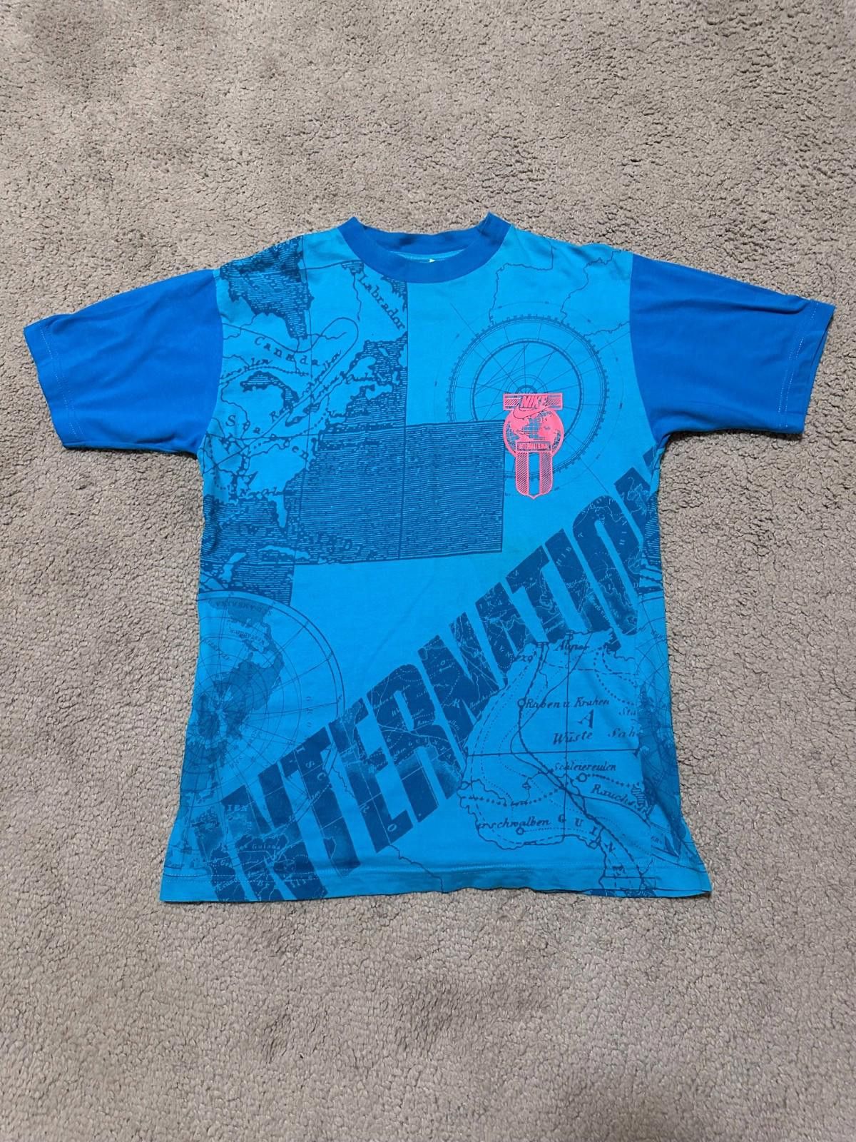 Nike Nike International 1991 Allover Print T-Shirt - M Size US M / EU 48-50 / 2 - 1 Thumbnail