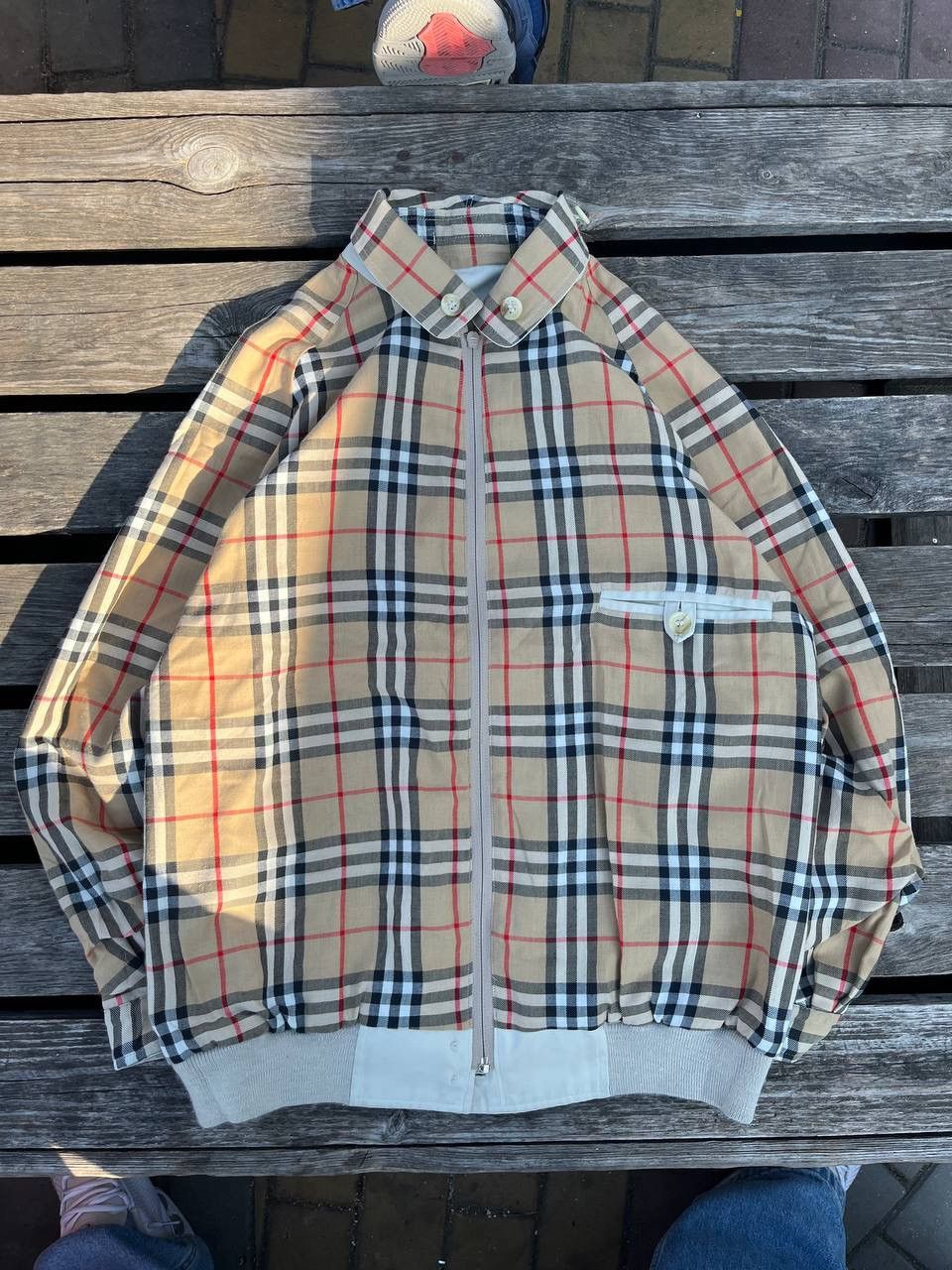 Burberry Burberry Nova Check Vintage Bomber Jacket Size US S / EU 44-46 / 1 - 3 Thumbnail