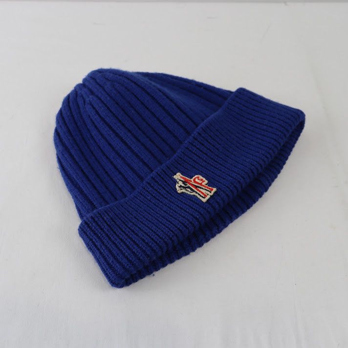 Moncler o1rshd1 Size: OS / Beanie in Blue Size ONE SIZE - 2 Thumbnail