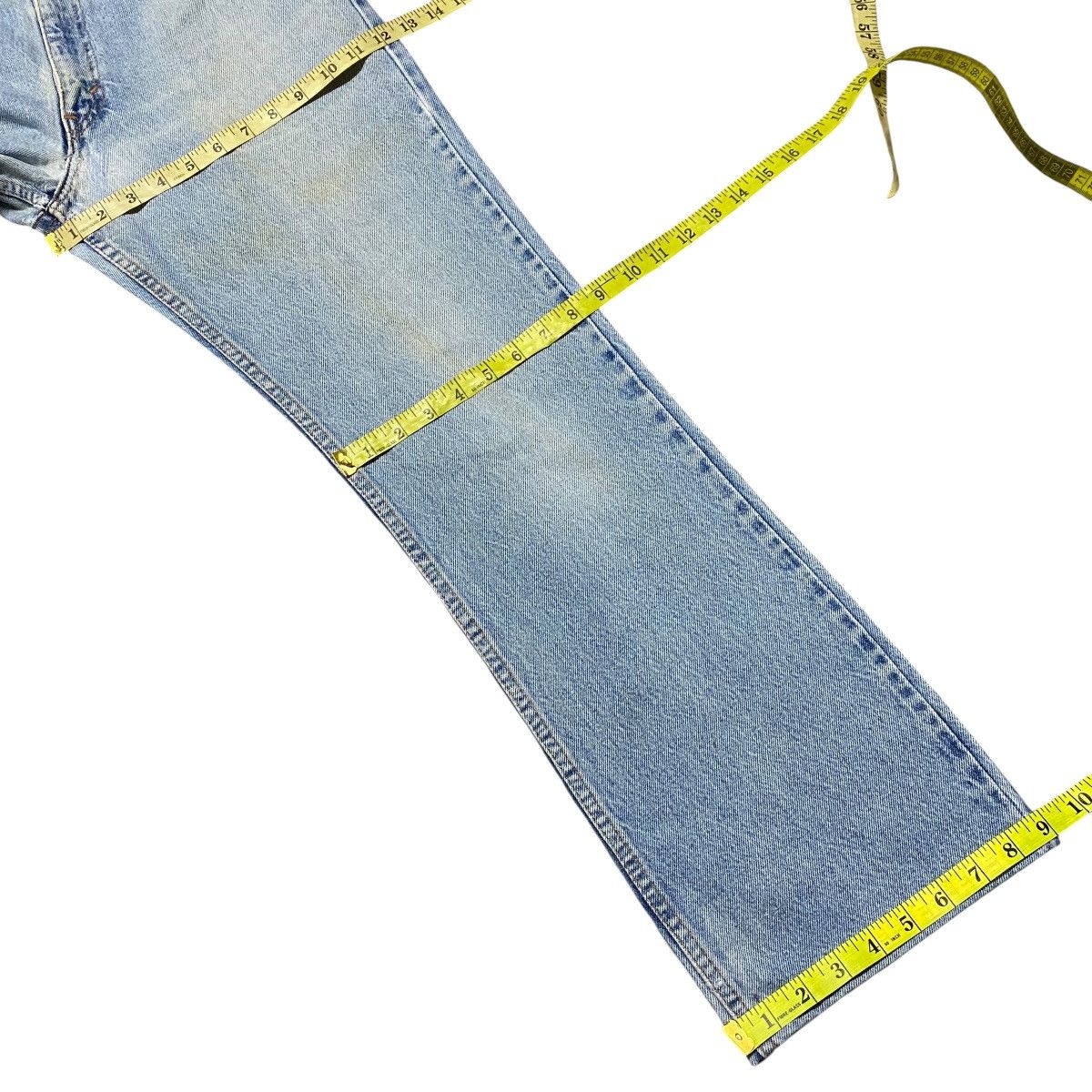 Levi's Vintage 90s Levis 517 Flare Jeans Distressed Size US 32 / EU 48 - 18 Thumbnail