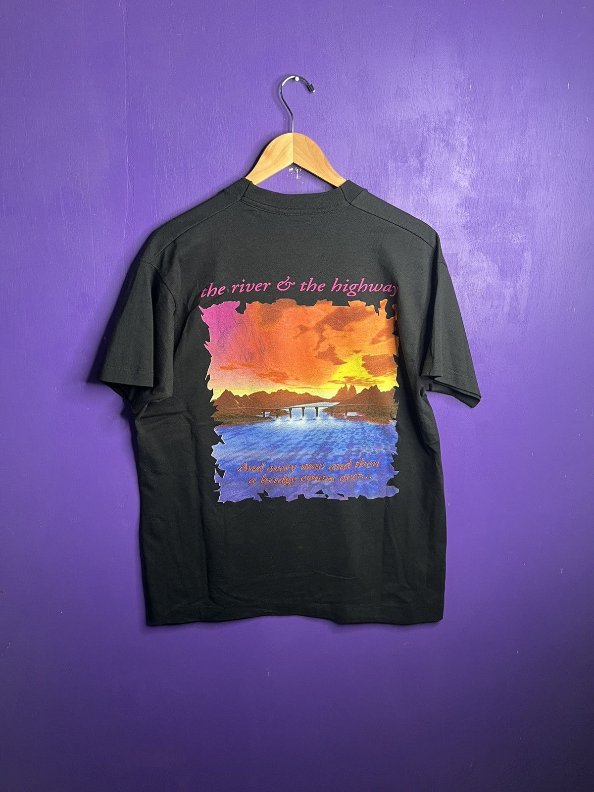 Band Tees × Vintage Vintage 1996 Pam tillis the river and highway tour tee Size US L / EU 52-54 / 3 - 2 Thumbnail