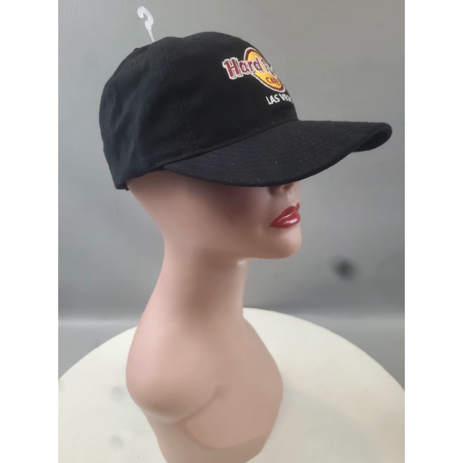 Hard Rock Cafe Hard Rock Cafe Los Vegas NV Hat Cap Black Adjustable Strapback New With Tags Size ONE SIZE - 2 Thumbnail