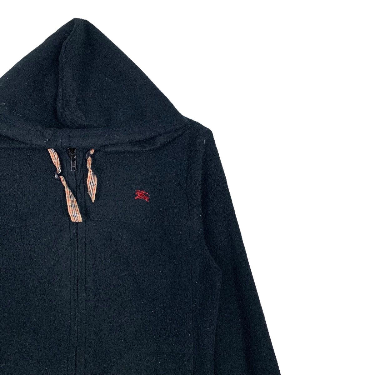 Burberry BURBERRY Nova Check Fleece Zipper Hoodies #0038-C3 Size M / US 6-8 / IT 42-44 - 9 Thumbnail