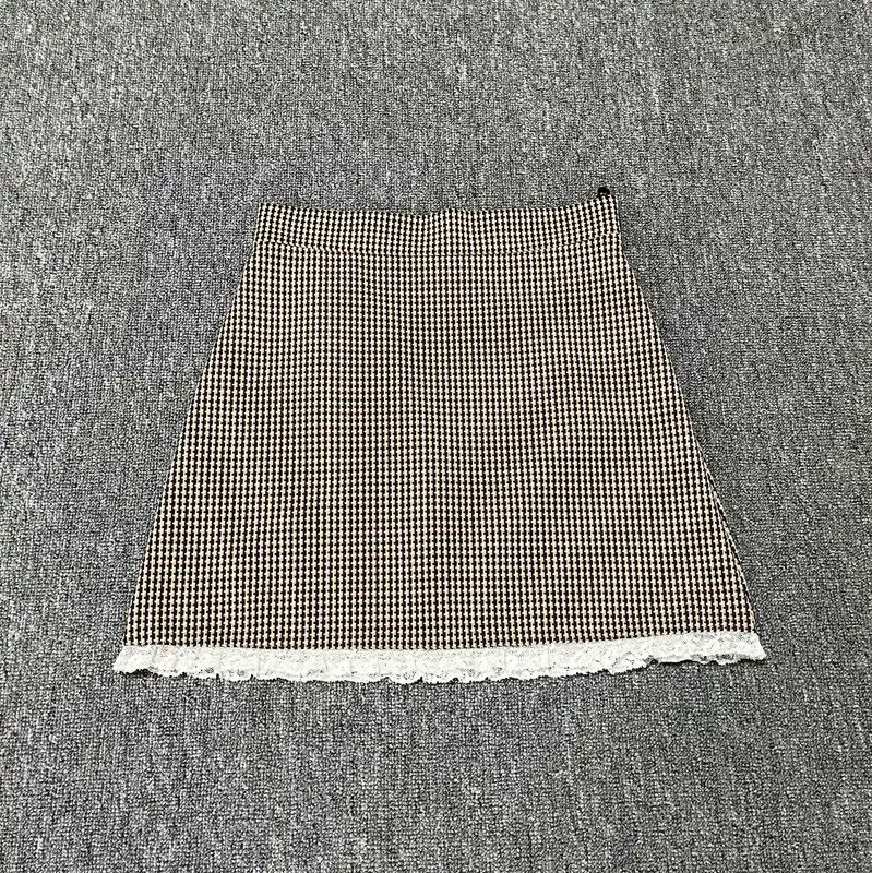 Miu Miu Miu Miu Brown Polyester Mini Skirt 0089 Size 22" - 1 Thumbnail