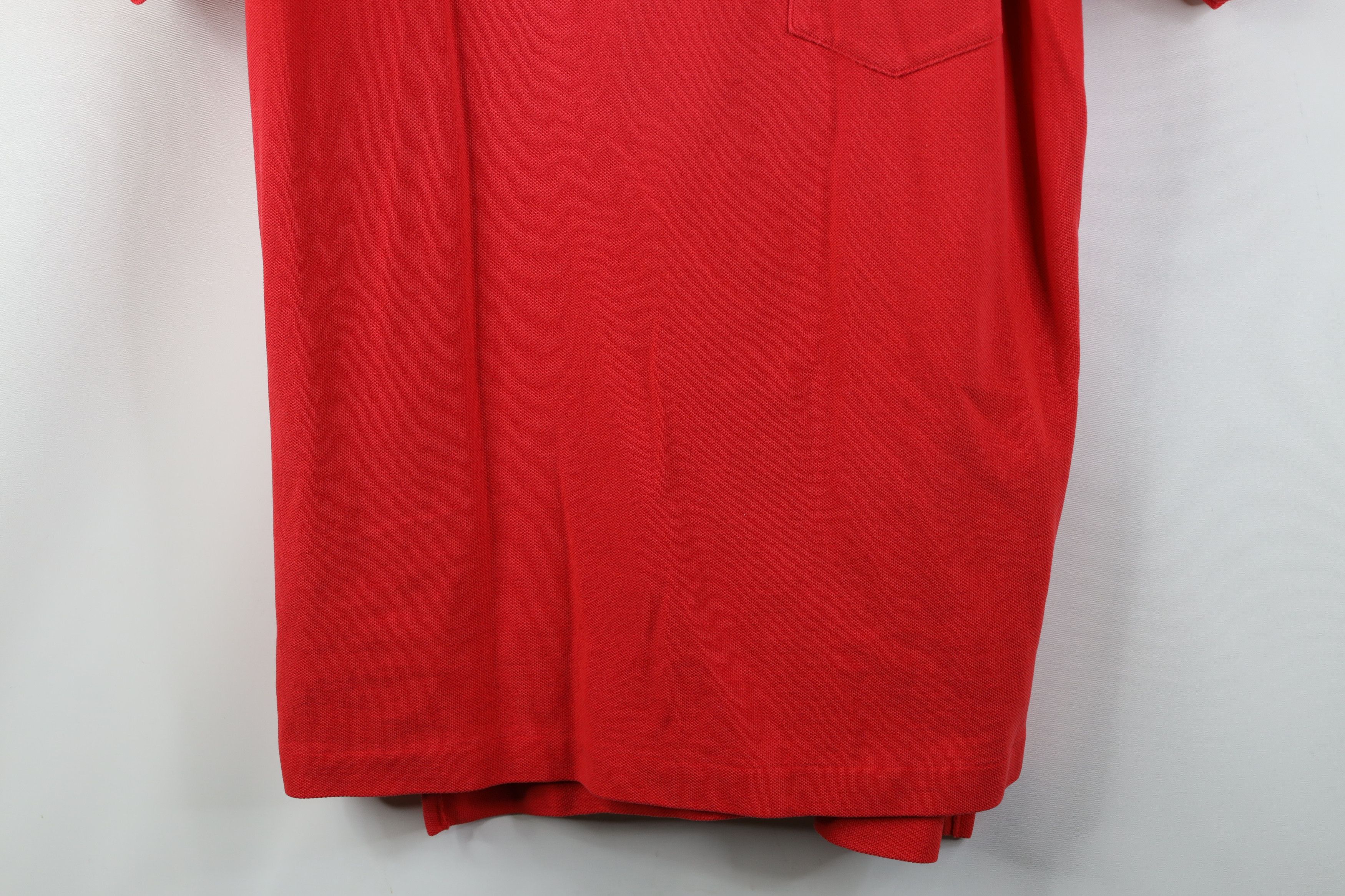 Banana Republic Vintage 90s Banana Republic Safari Knit Baggy T-Shirt Red Size US S / EU 44-46 / 1 - 3 Thumbnail