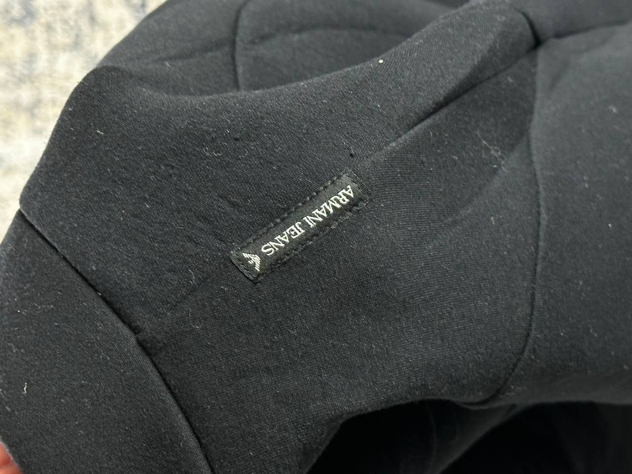 Giorgio Armani × Vintage NEW Wide Armani Jeans Navy Mini Skirt Size 32" / US 10 / IT 46 - 10 Thumbnail