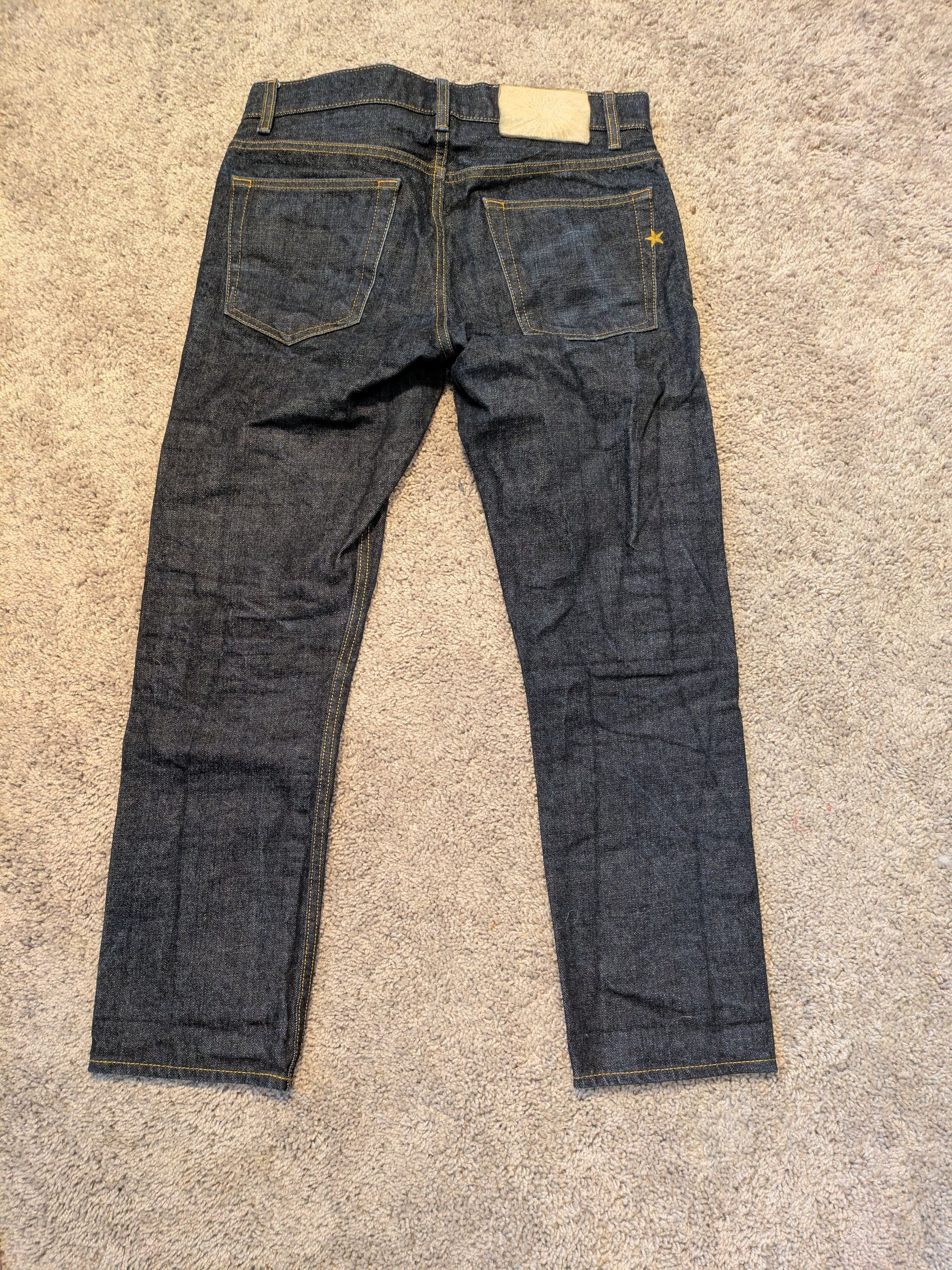 Brave Star Selvage Slim Straight 14.75oz Redline Japan Selvage Denim Size US 31 - 2 Thumbnail