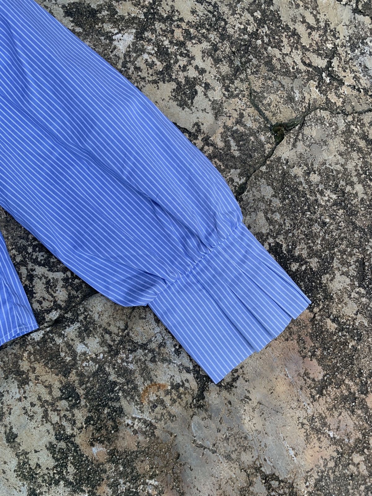 Andersson Bell × Designer Andersson Bell Unbalance Flounce Stripe Blouse Top Size M / US 6-8 / IT 42-44 - 5 Thumbnail