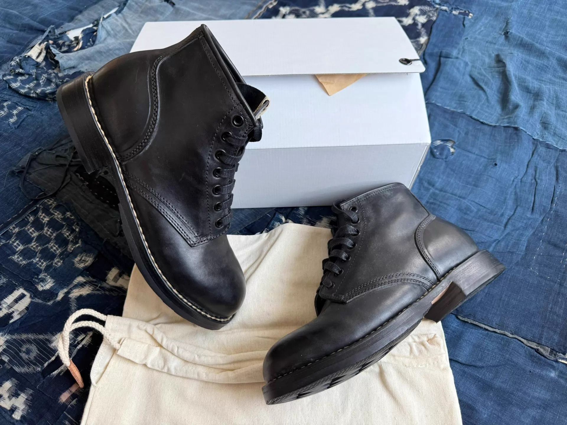 Visvim Visvim 24ss Brigadier Boots-Folk (Black) | Grailed