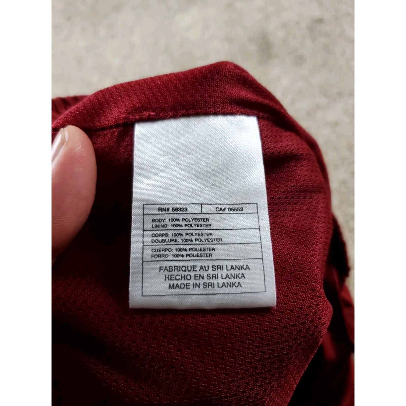 Nike VINTAGE Nike Track Pants XL Mens Red Stanford University Straight Leg Baggy Y2K Size US 36 / EU 52 - 6 Thumbnail