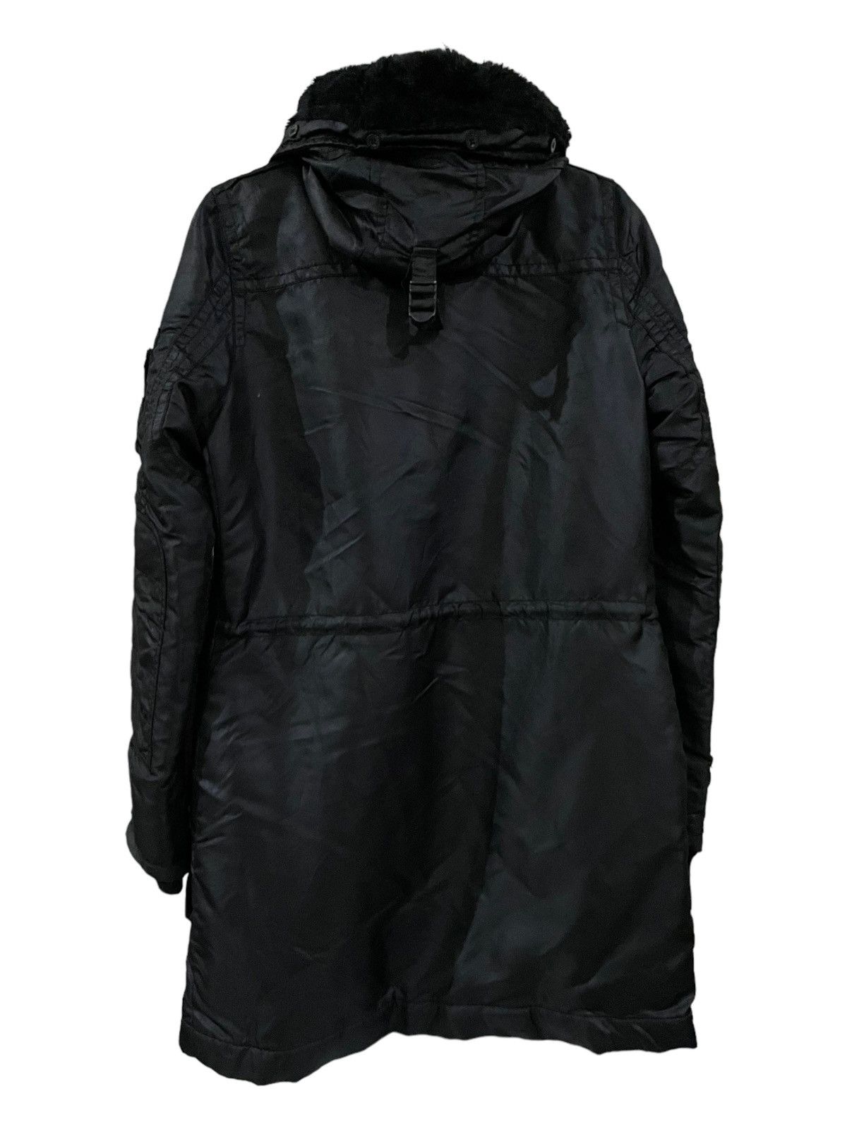 Japanese Brand × MOUSSY Y2k🔥 Vintage Moussy Multi Pocket Black Hooded Parka Size US S / EU 44-46 / 1 - 4 Thumbnail