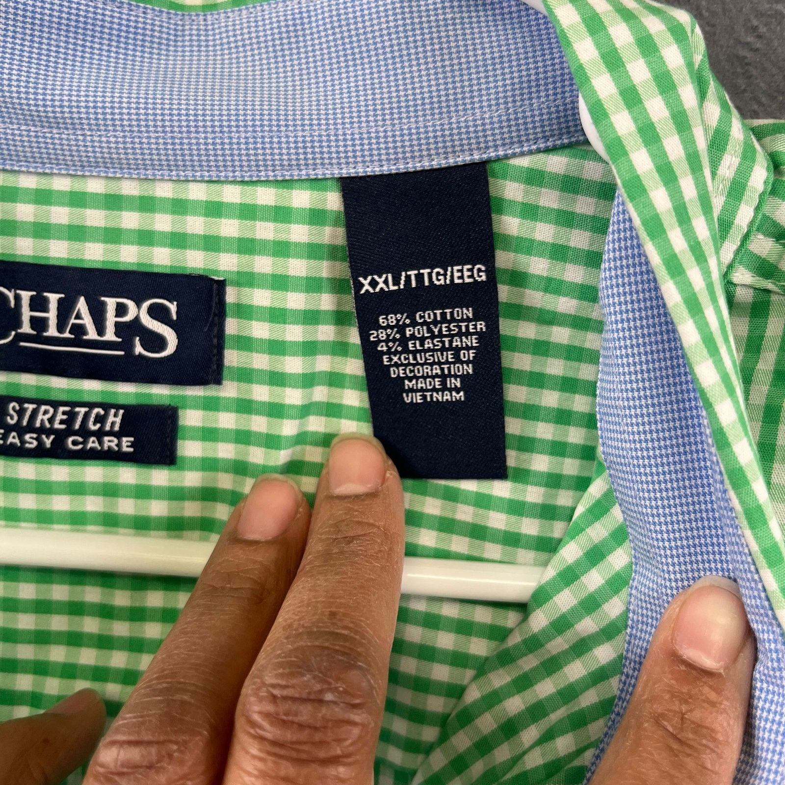 Chaps XXL Chaps Ralph Lauren Plaid Shirt Stretch Long S;eeve Size US XXL / EU 58 / 5 - 5 Thumbnail