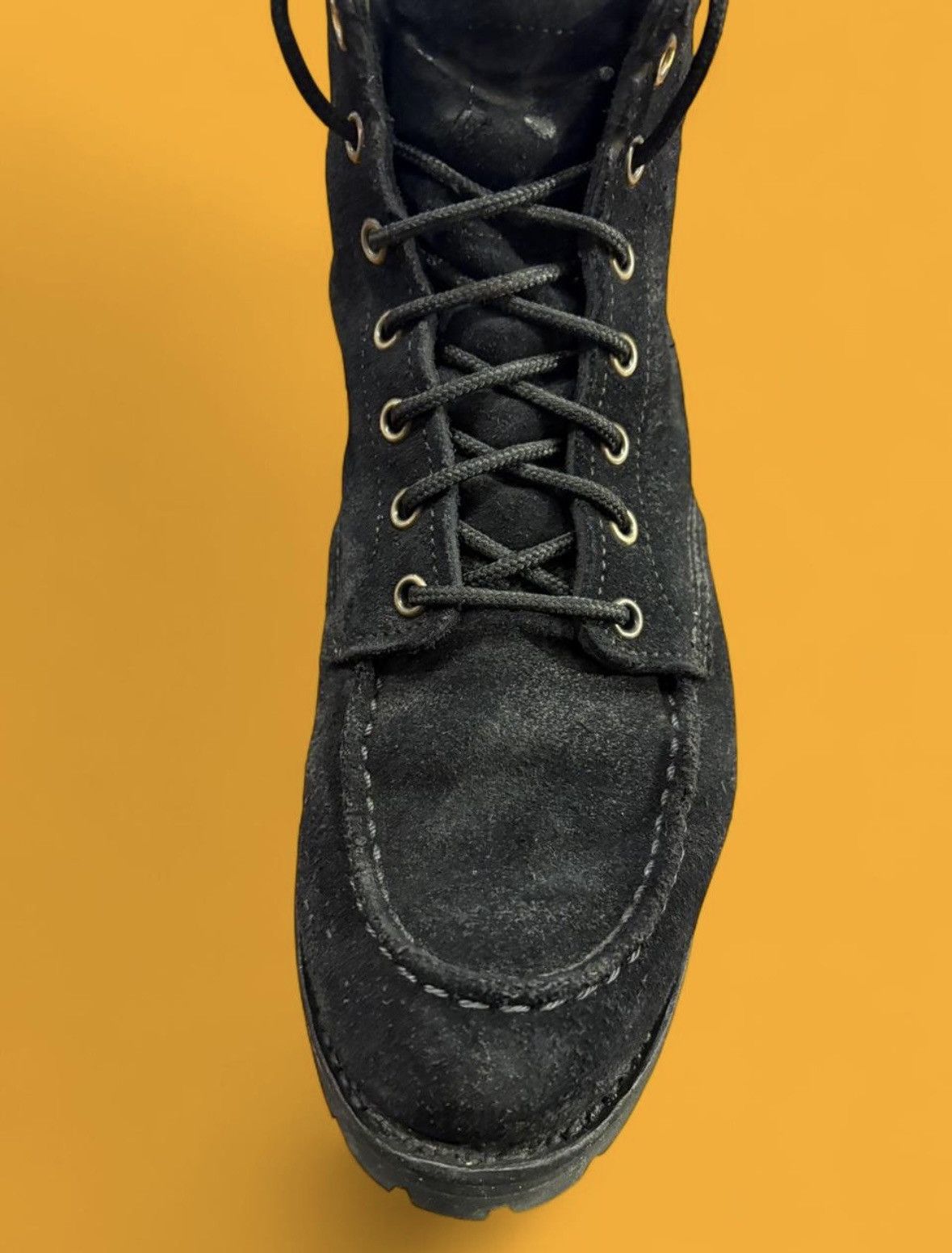 Red Wing Redwing black new-buck moc toe Size US 9 / EU 42 - 3 Thumbnail