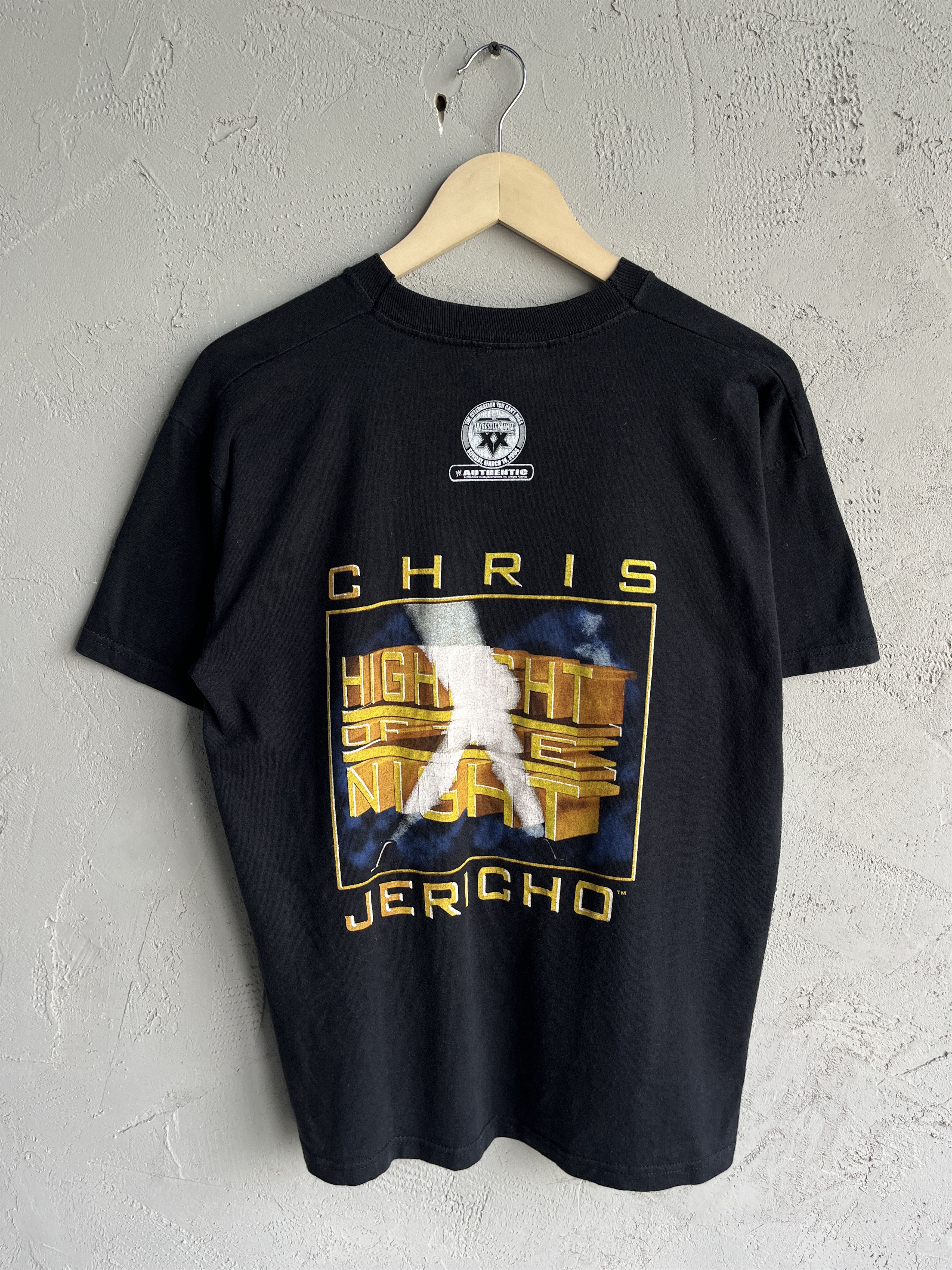 Vintage × WWE × WWF Vintage 2003 WWE Christ Jericho WrestleMania Rare T Shirt Size US L / EU 52-54 / 3 - 1 Thumbnail