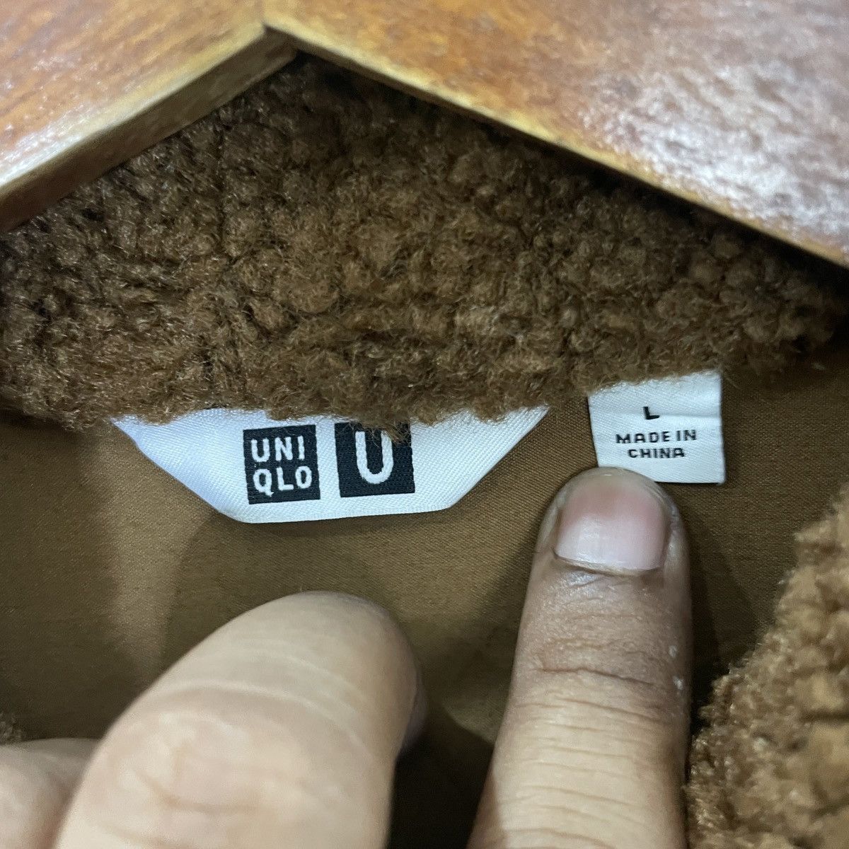 Lemaire × Uniqlo Vintage Lemaire X Uniqlo Fleece Jacket Size US L / EU 52-54 / 3 - 5 Thumbnail