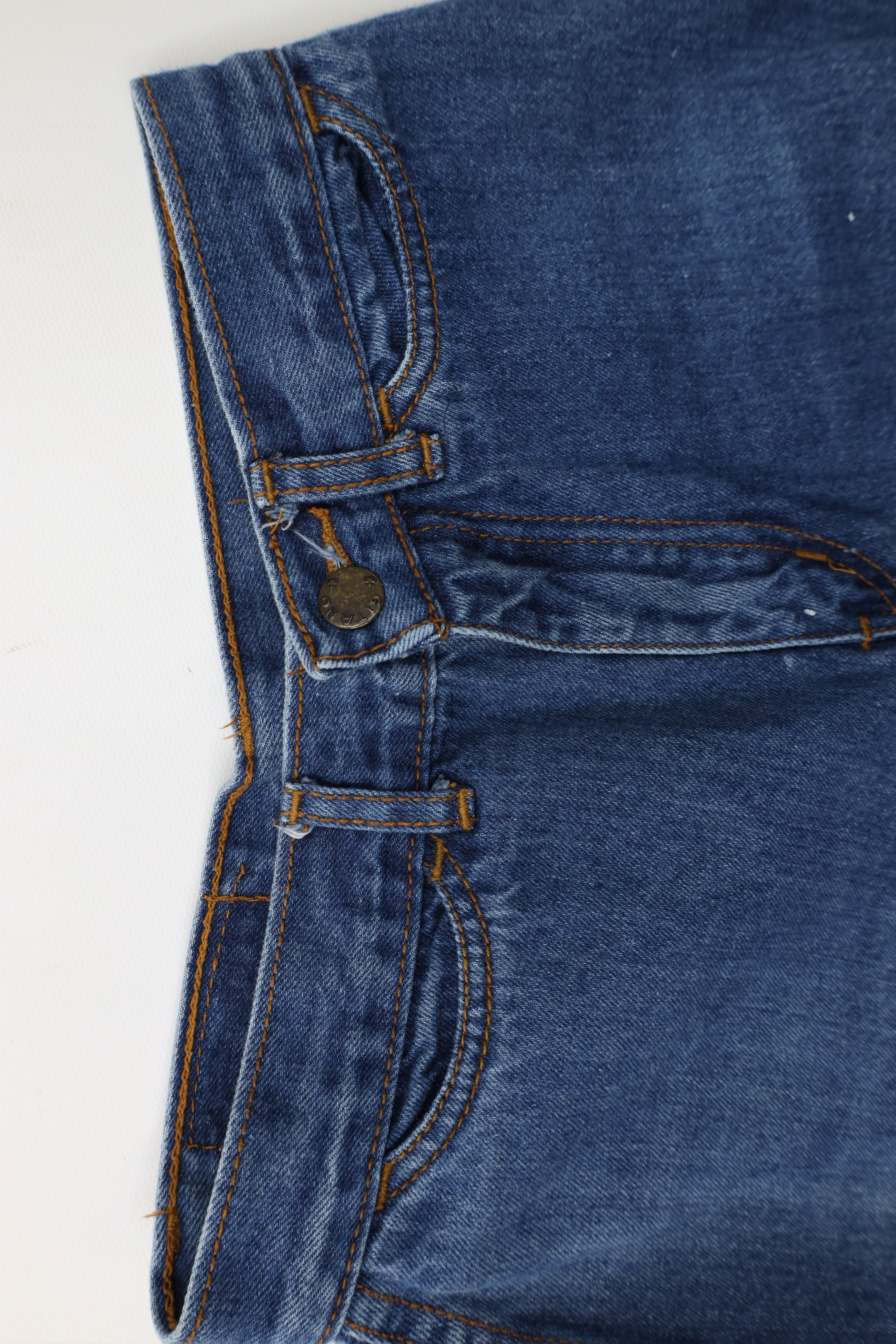 Vintage Vintage 80s 90s Streetwear Flared Wide Leg Denim Jeans Size 30" / US 8 / IT 44 - 9 Thumbnail