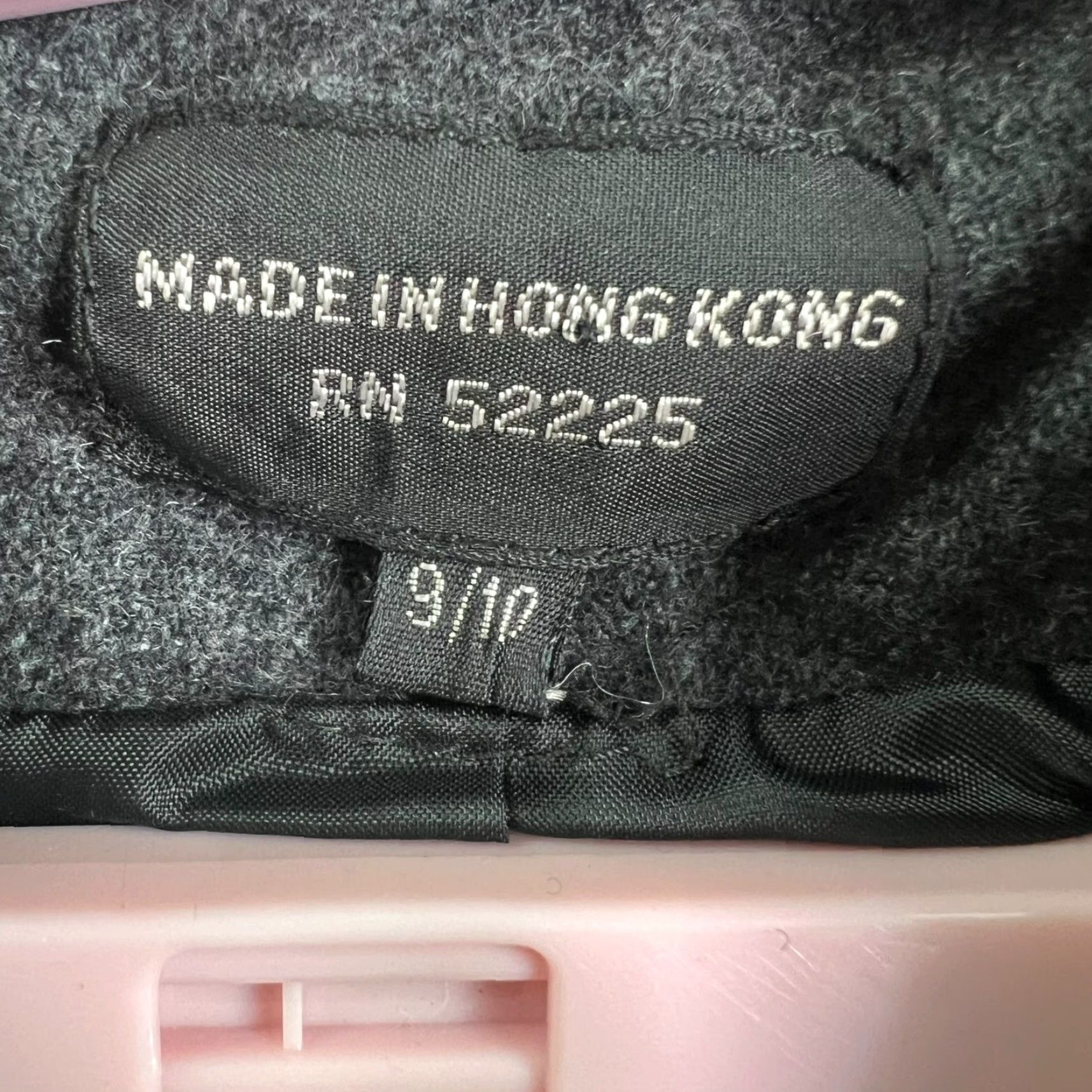 Vintage Michel Laurent Blazer Jacket Women's Size 9 Gray Wool Blend Oversized Tailored Business Cocktail Size M / US 6-8 / IT 42-44 - 5 Thumbnail