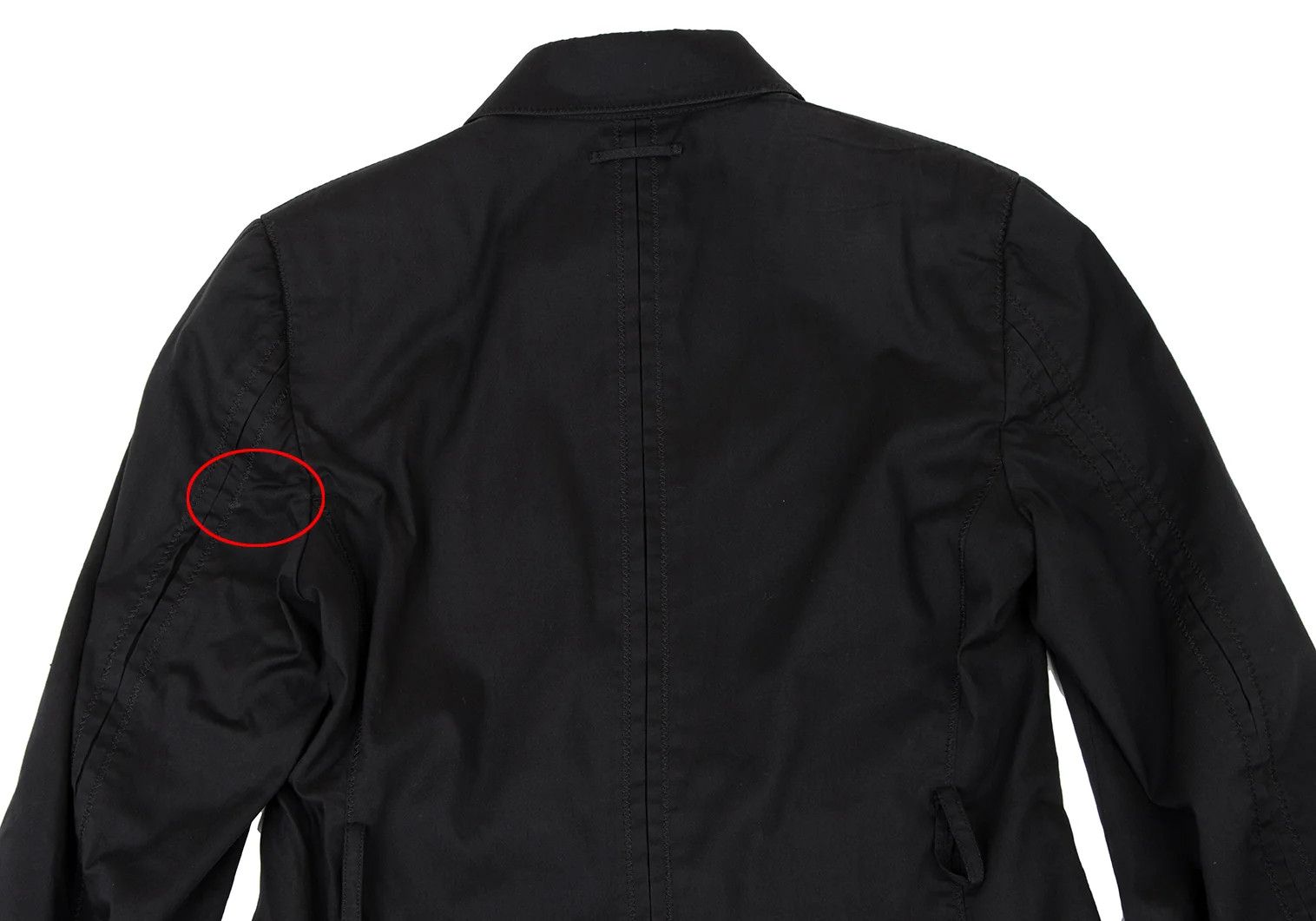 Jean Paul Gaultier Cotton Nylon Stitch Design Coat in Black Size 46 Size US S / EU 44-46 / 1 - 15 Thumbnail