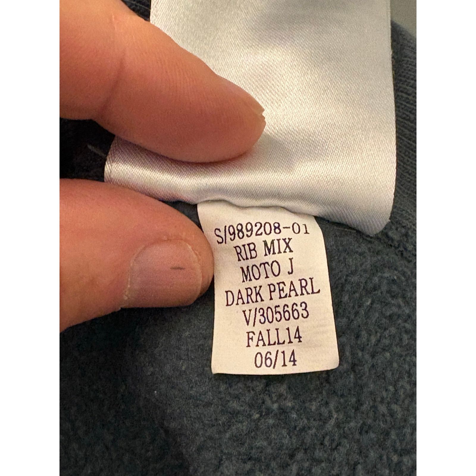 Gap Y2K Gap Grey Cotton Moto Jacket. Size Medium Size M / US 6-8 / IT 42-44 - 10 Thumbnail