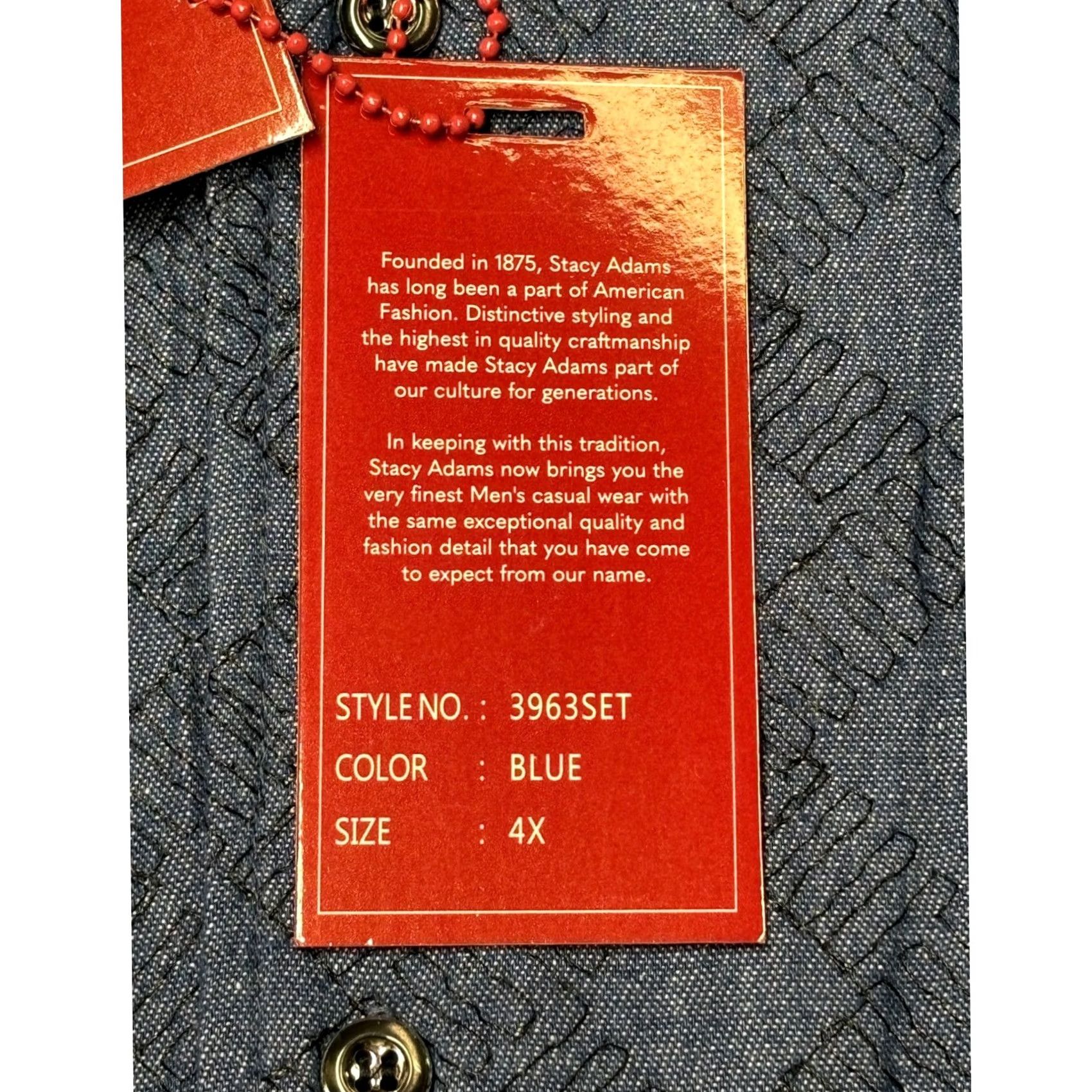 Stacy Adams VINTAGE nope Size US XXL / EU 58 / 5 - 3 Thumbnail