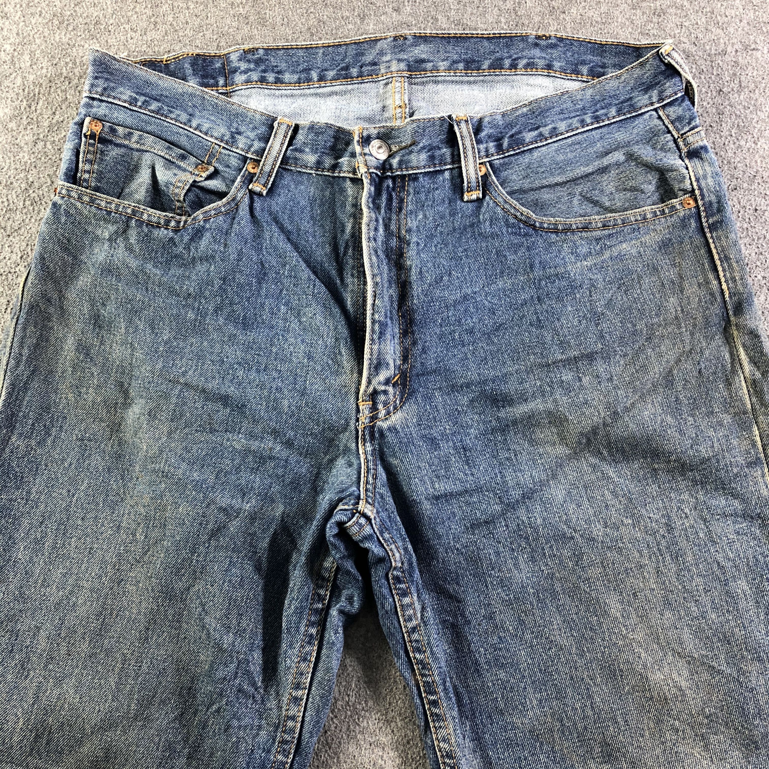 Levi's Vintage Blue Wash Levis 516 Jeans-J4249 Size US 39 - 3 Thumbnail