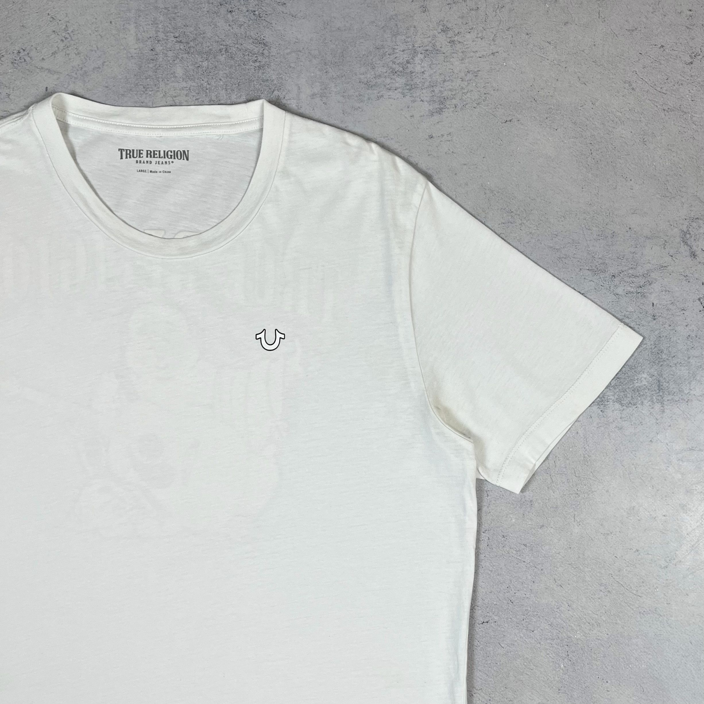 True Religion True Religion Y2K Buddha Big Logo Japanese T Shirt Size US L / EU 52-54 / 3 - 11 Thumbnail