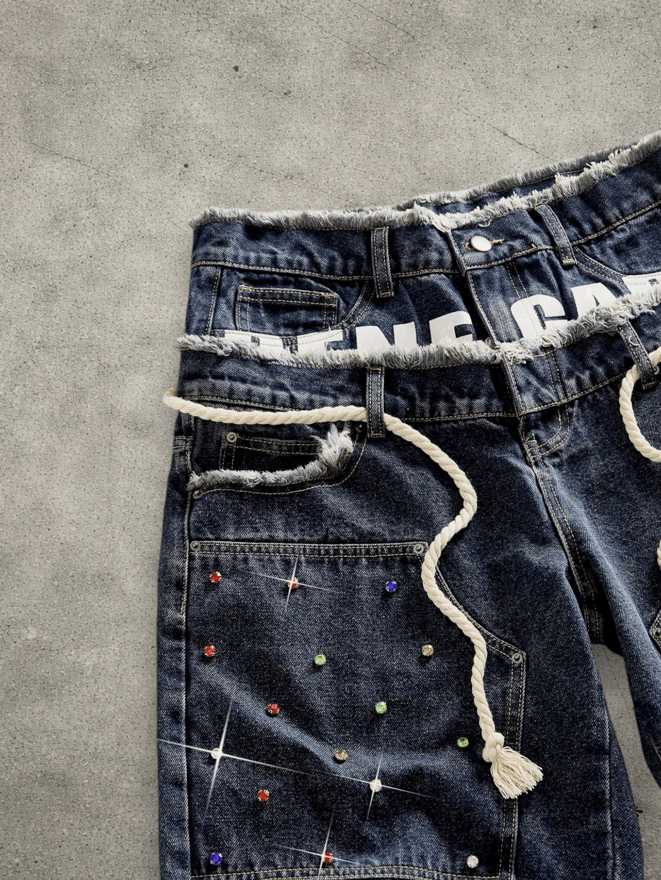 Jean Double waistband shorts Size US 32 / EU 48 - 2 Thumbnail