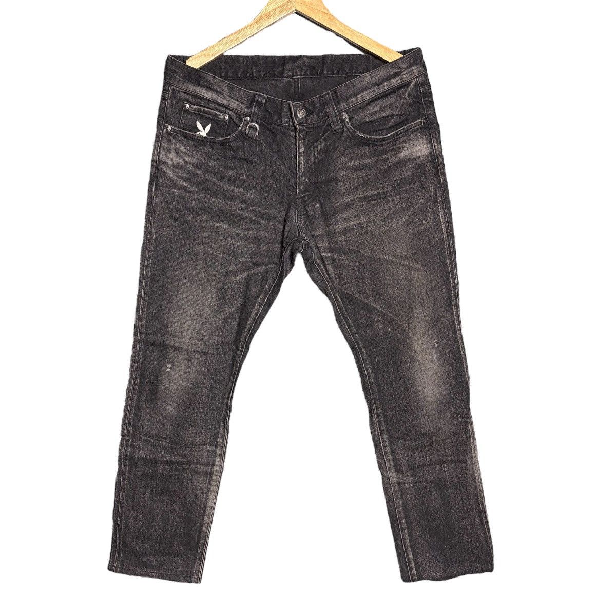 Mastermind Japan Mastermind Japan x Playboy Logo Jeans Denim Pants Size US 34 / EU 50 - 2 Thumbnail
