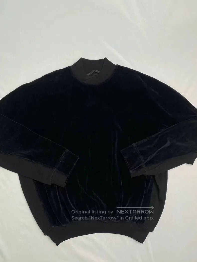 Haider Ackermann Haider Ackermann Men's Velvet Sweatshirt. Size US XS / EU 42 / 0 - 3 Thumbnail