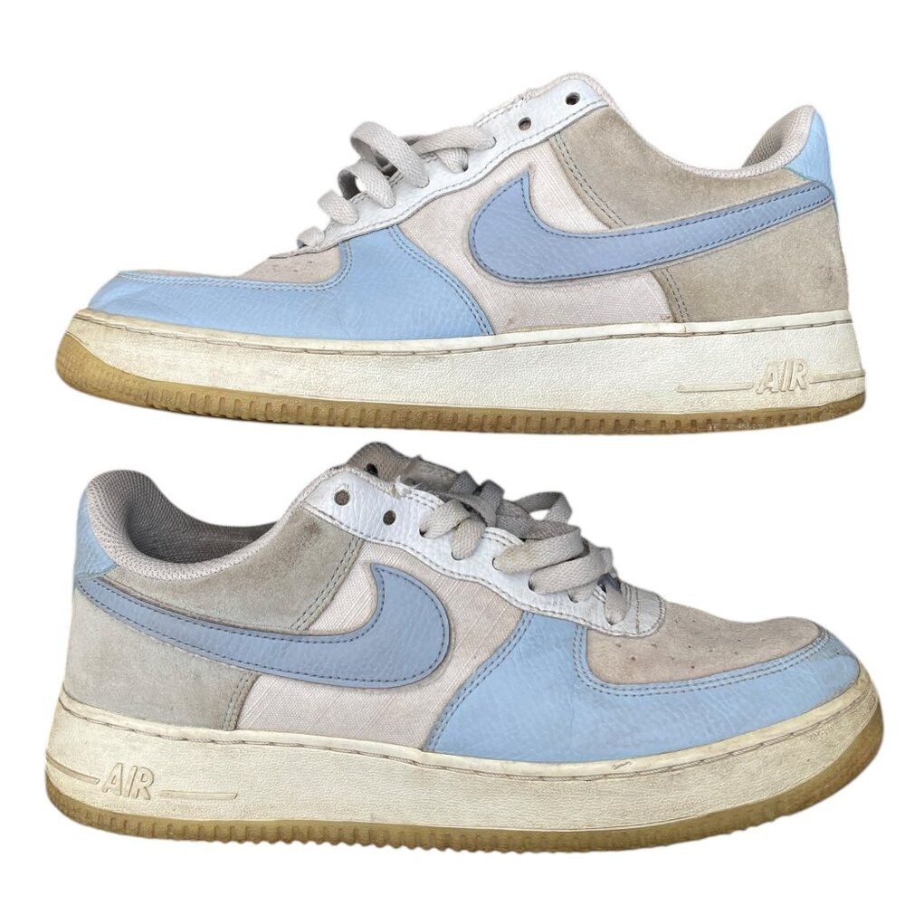 Nike 2019 Nike Air Force 1 Low 07 Light Armory Blue Size 10 ao24 Size US 10 / EU 43 - 1 Thumbnail