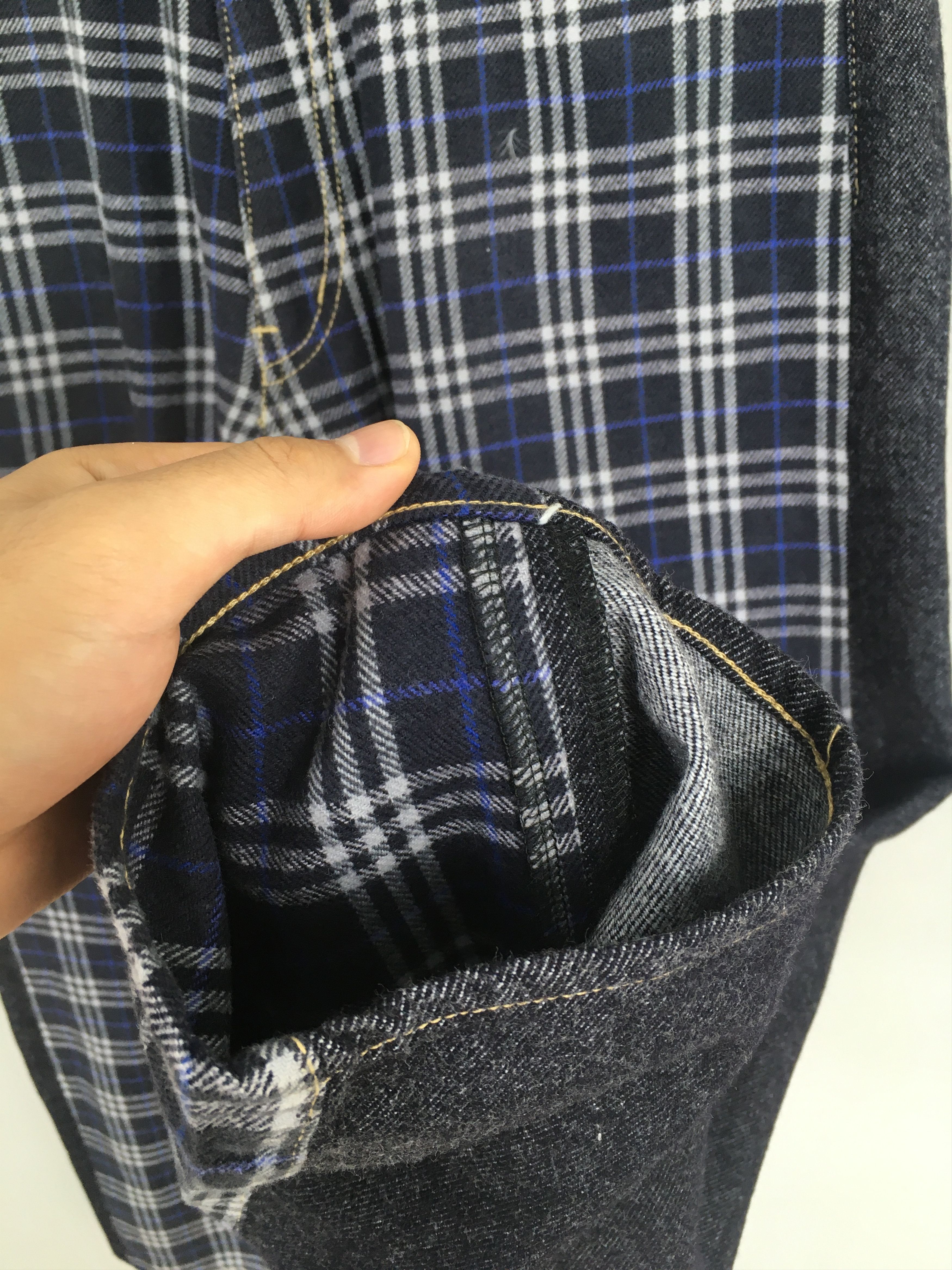 Montage Size 29x27 Montage Crowd Japanese Hybrid Denim S695 Size US 29 - 4 Thumbnail