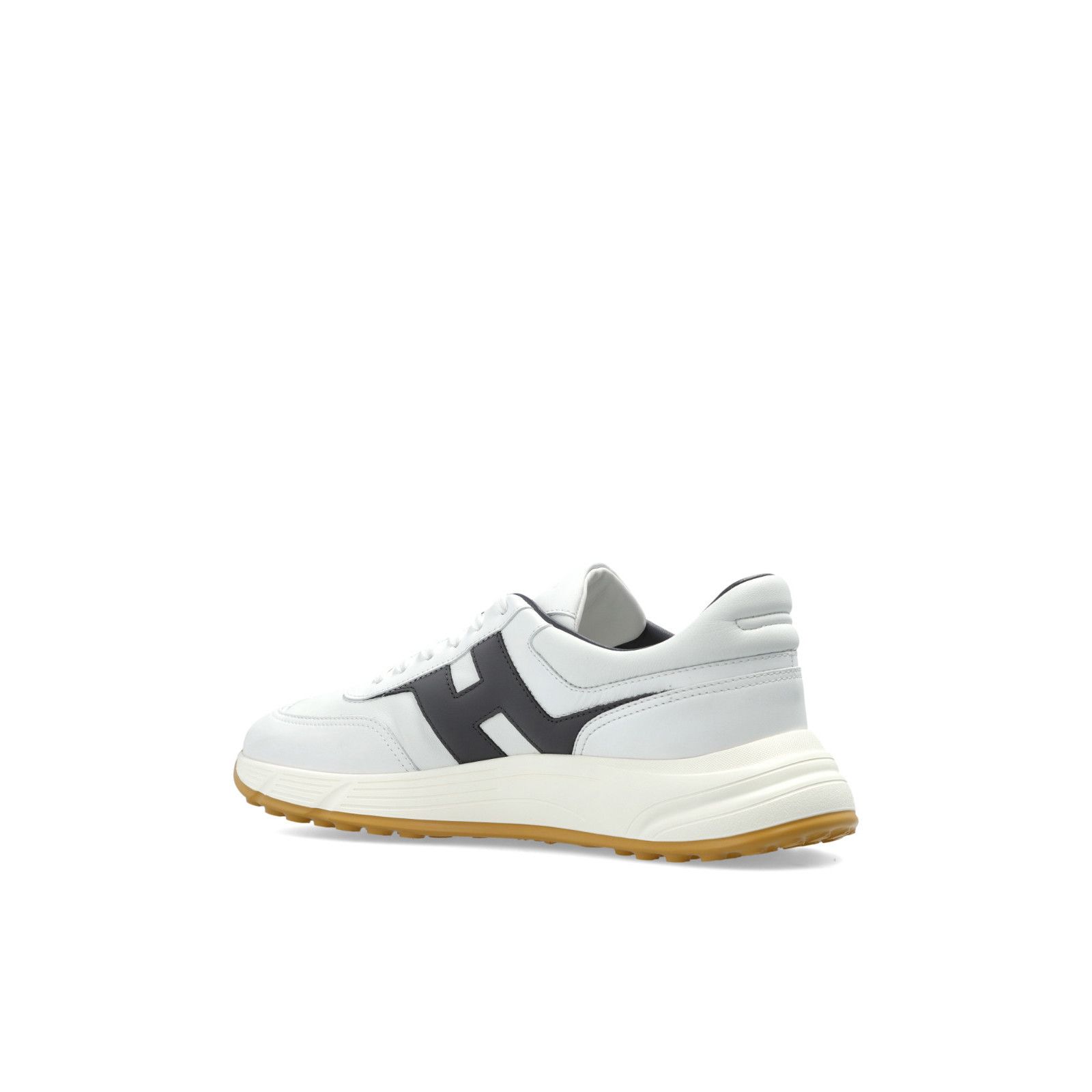 Hogan HOGAN Hyperlight White Leather Sneakers New & Authentic (Men Size US 10 / EU 43 - 3 Thumbnail