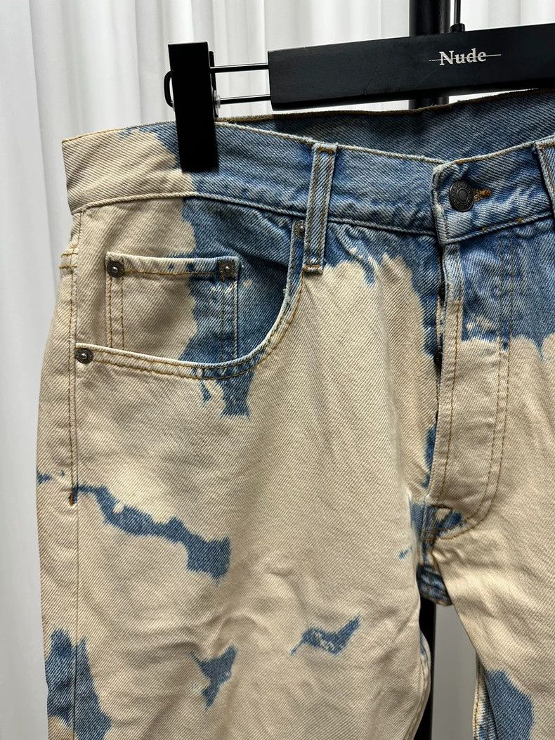 Dries Van Noten Dries Van Noten Smudge-dyed jeans Size US 31 - 4 Thumbnail