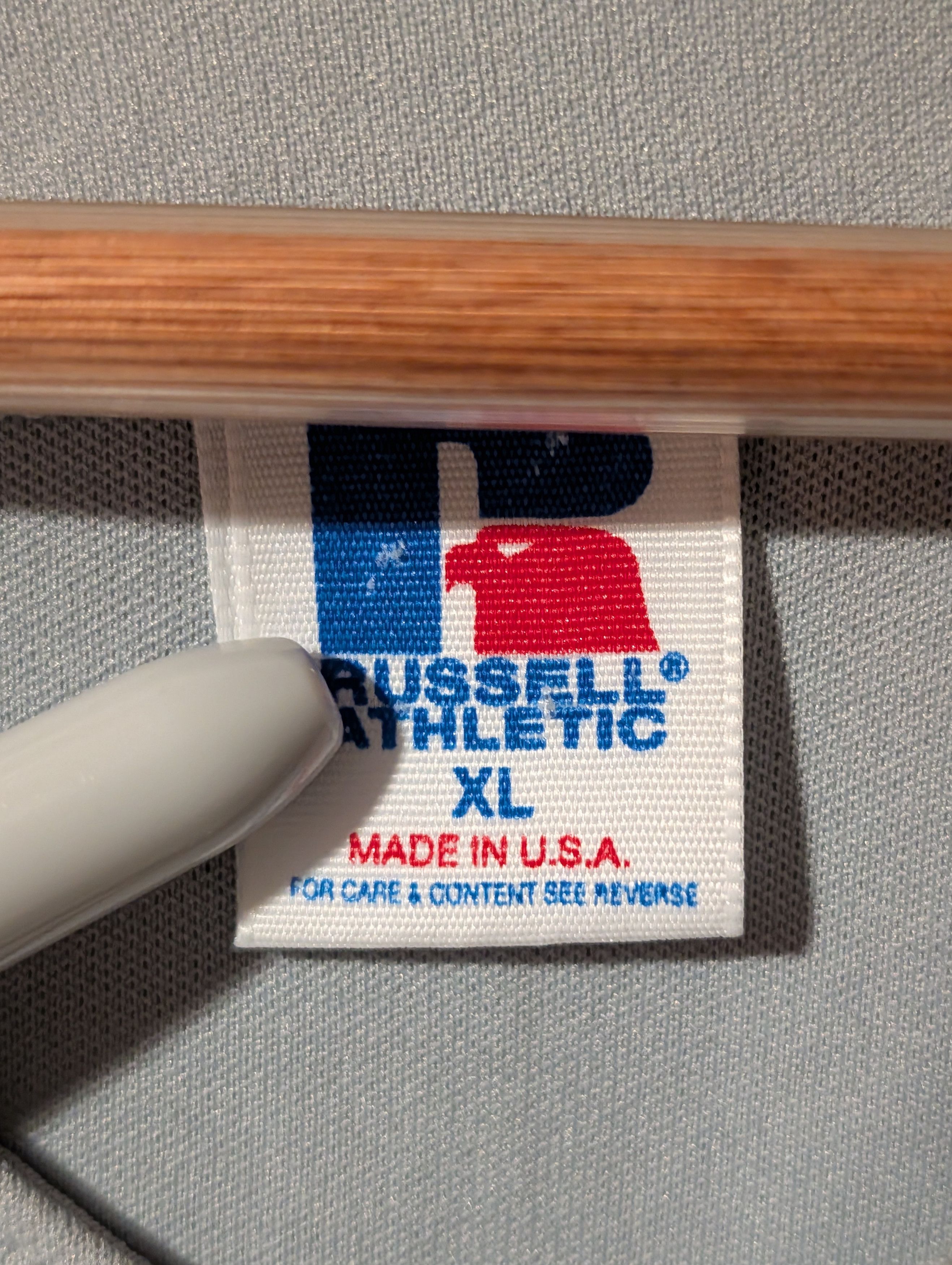 New York Yankees Vintage 90s Russell Athletic New York Yankees MLB Jersey Size US XL / EU 56 / 4 - 4 Thumbnail