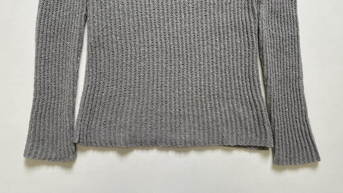 Dries Van Noten A/W 23 ‘Cobweb Weave’ Gray Sweater Size US M / EU 48-50 / 2 - 7 Thumbnail
