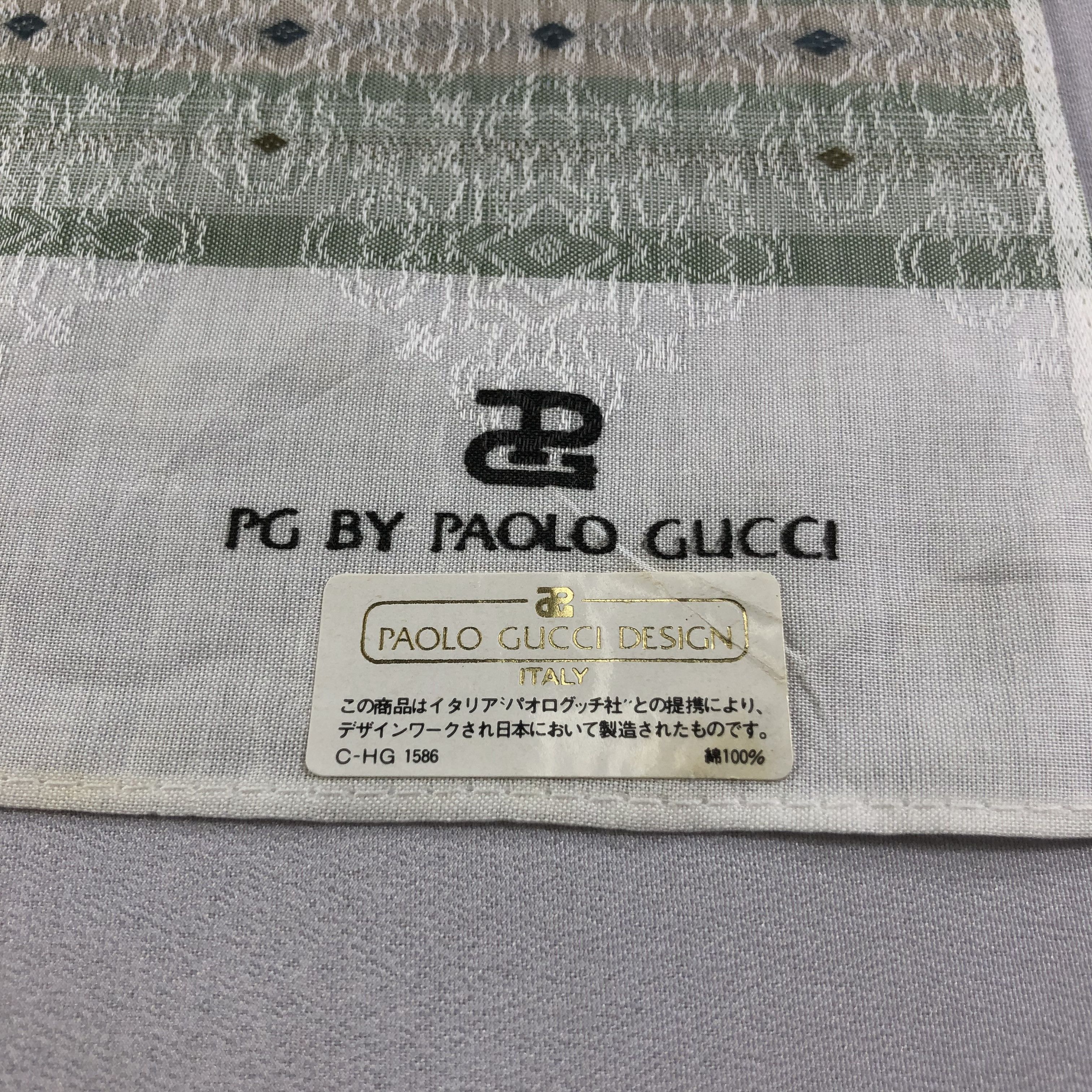Paolo Gucci Paolo Gucci Handkerchief Neckerchief Bandana H1589 Size ONE SIZE - 4 Thumbnail
