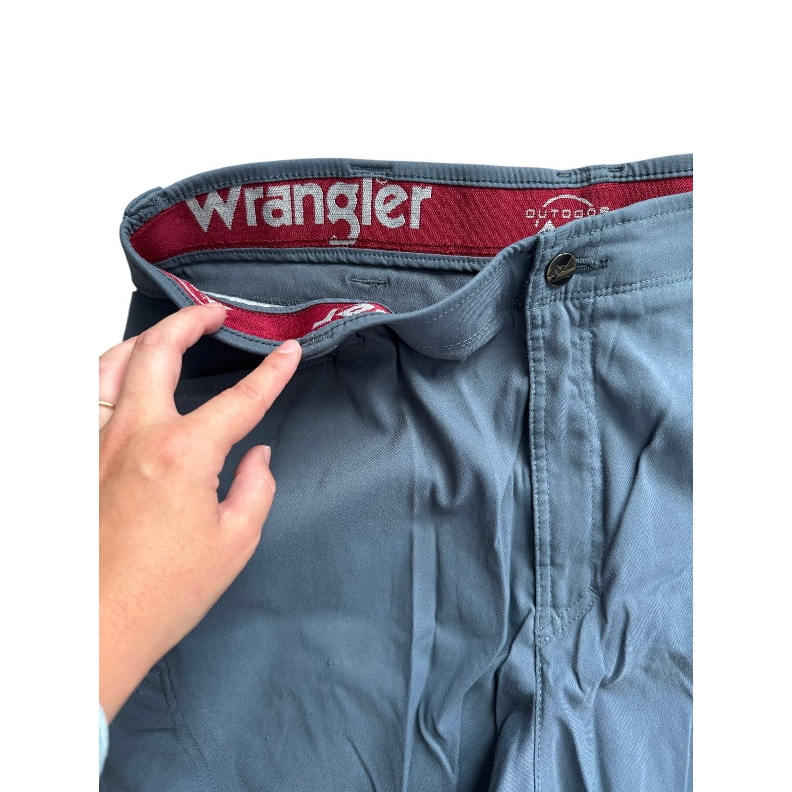 Wrangler Wrangler Outdoor Men’s Large Performance Pants Gray 36 x 29 Size US 36 / EU 52 - 5 Thumbnail