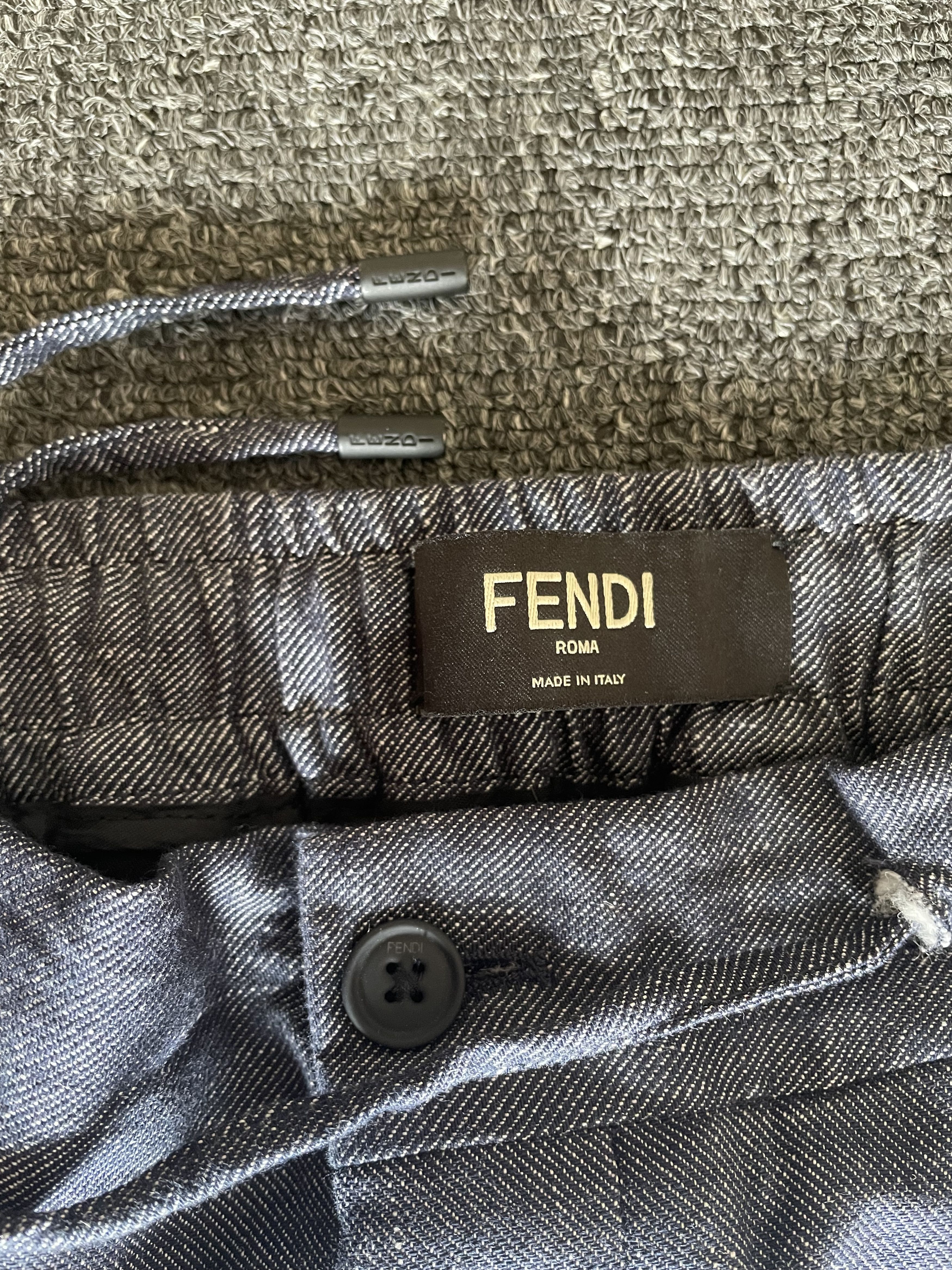 Fendi FENDI blue casual jeans size 46/30 Size US 30 / EU 46 - 3 Thumbnail