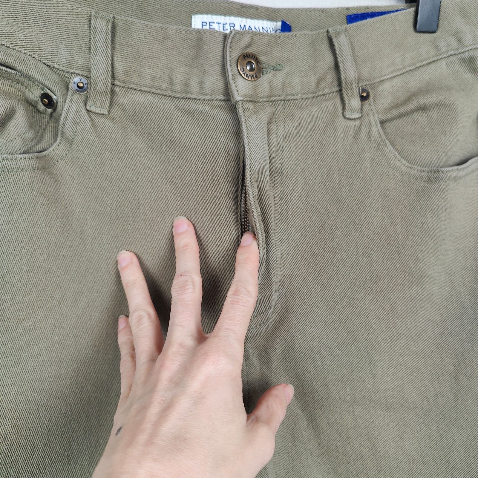 Lululemon Peter Manning Travel Jeans Pants Mens 30x26 Khaki Tan Size US 30 / EU 46 - 4 Thumbnail