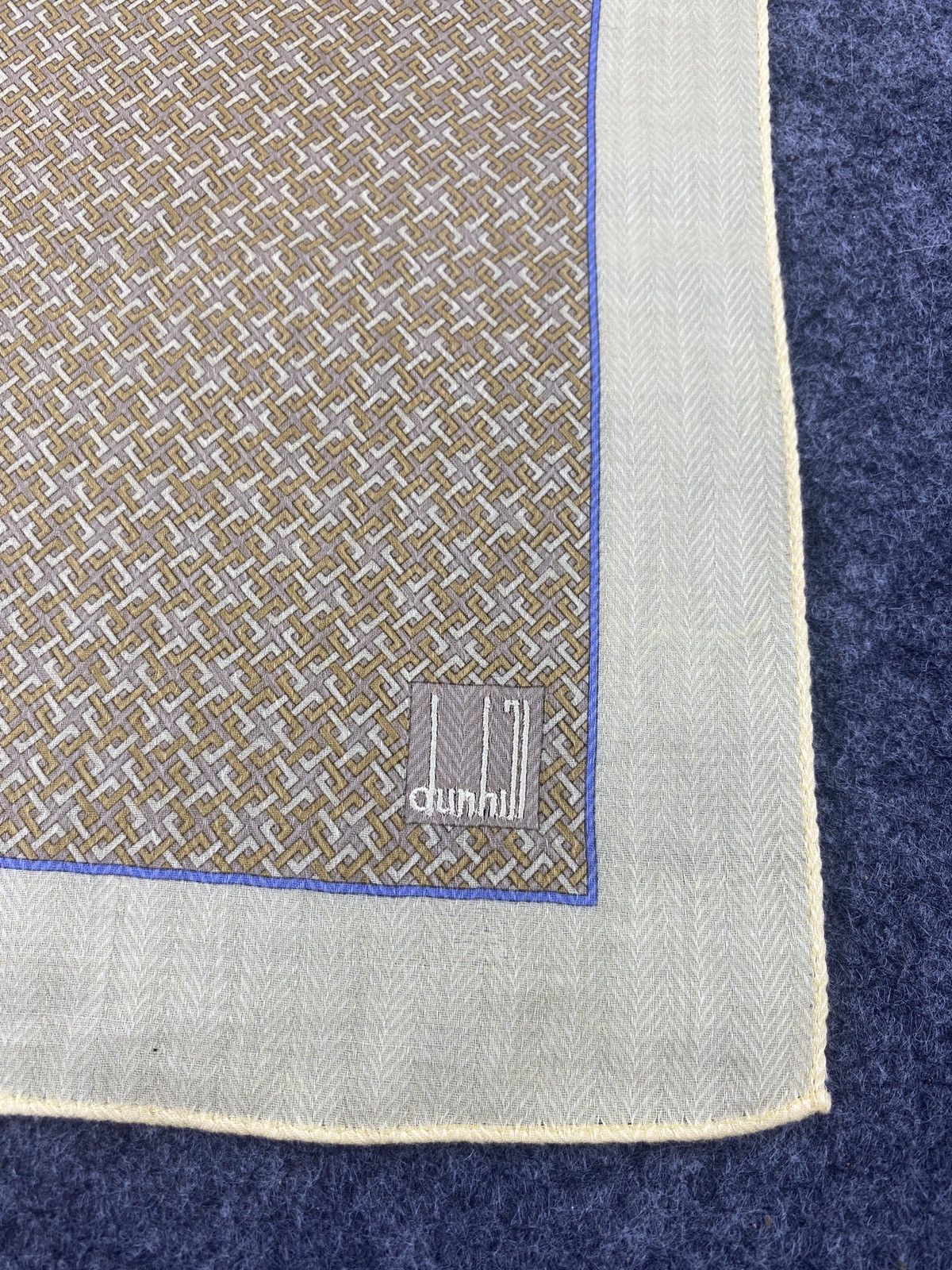 Alfred Dunhill × Vintage Alfred Dunhill Handkerchief / Bandana / Neckerchief-B093 Size ONE SIZE - 5 Thumbnail