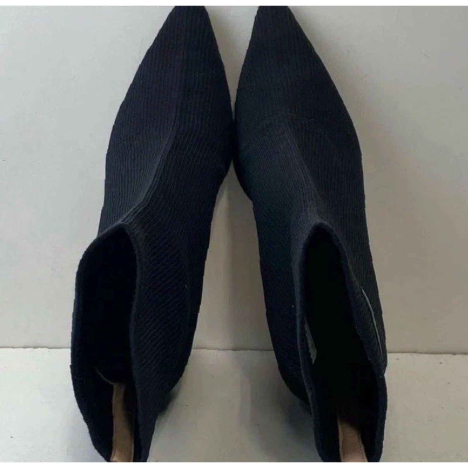 Vintage Kate Spade New York Women’s Valeria Black MidAnkle SlipOn Booties Size 10 Size US 10 / IT 40 - 3 Thumbnail