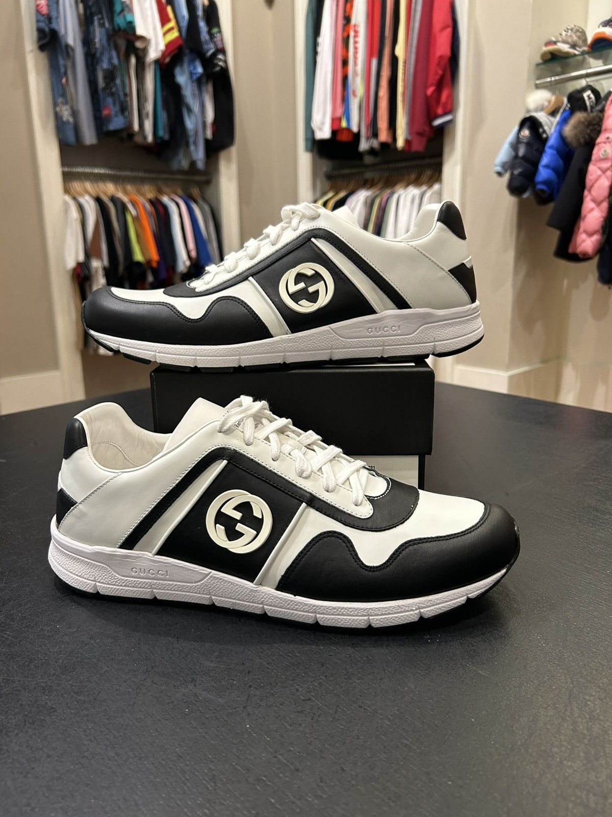 Gucci Gucci Low Top Sneakers Size US 11 / EU 44 - 1 Thumbnail