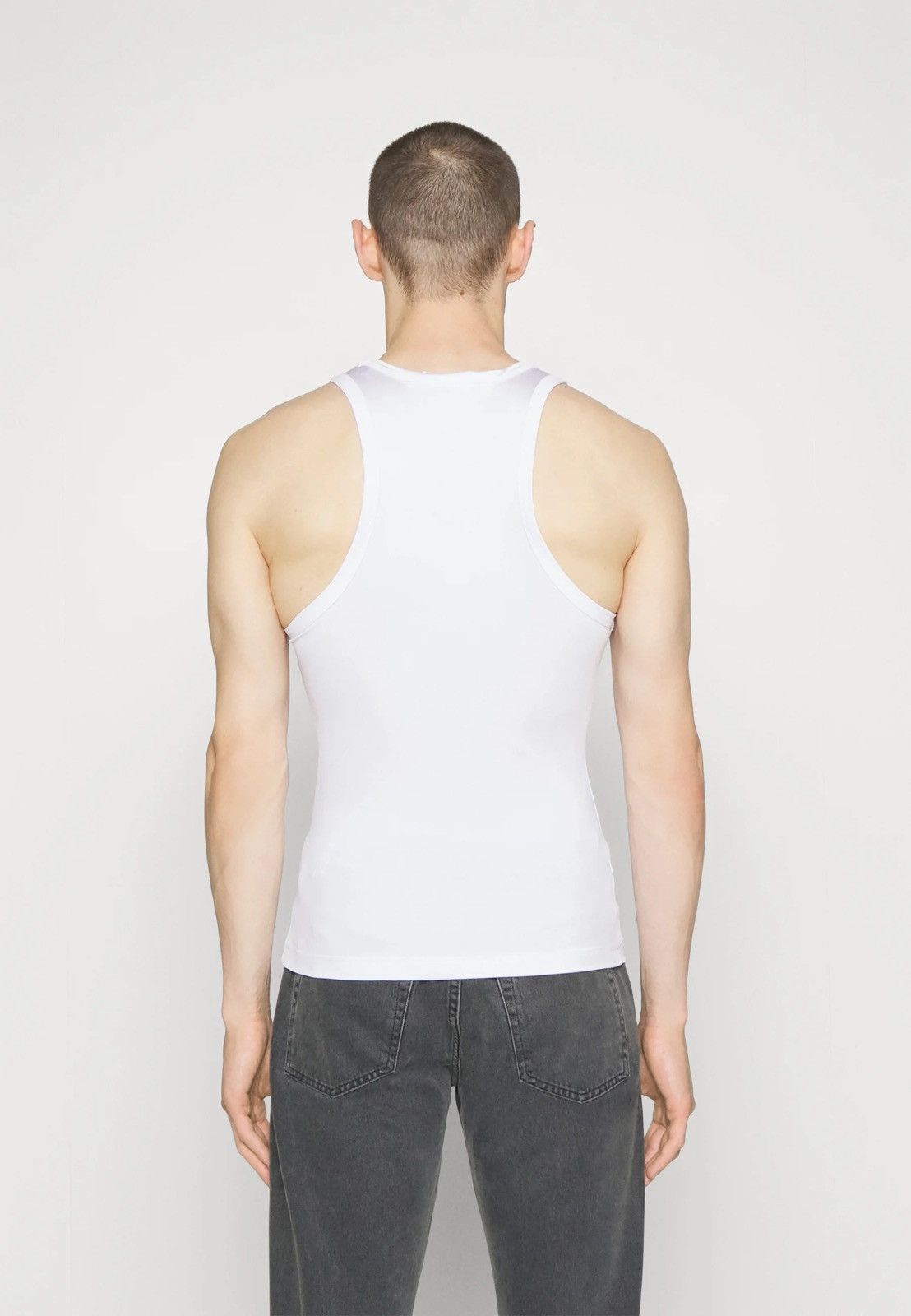 Han Kjobenhavn !DS! SS23 Han Kjobenhavn Logo Stretch White Racer Top Size US M / EU 48-50 / 2 - 6 Thumbnail