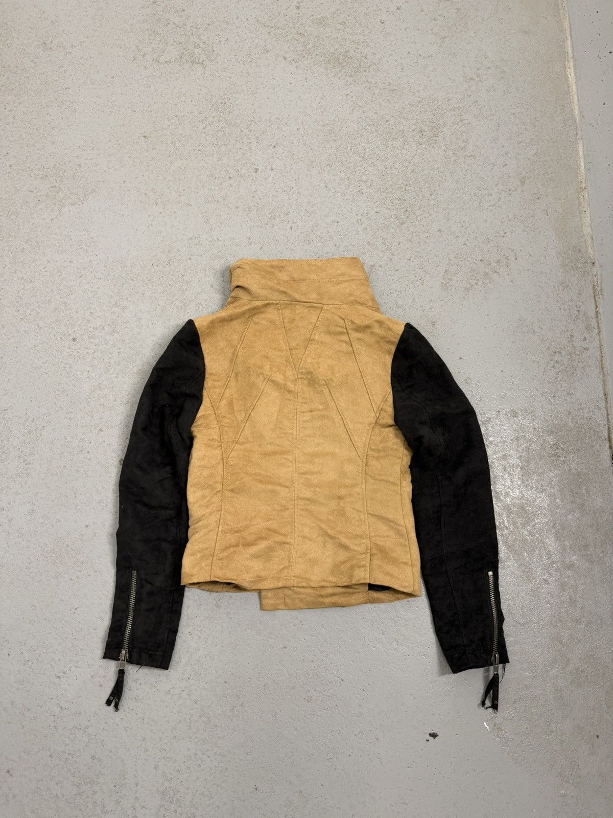 Other Avant-garde Rick Type Zip Suede Deconstructed Jacket Size S / US 4 / IT 40 - 8 Thumbnail
