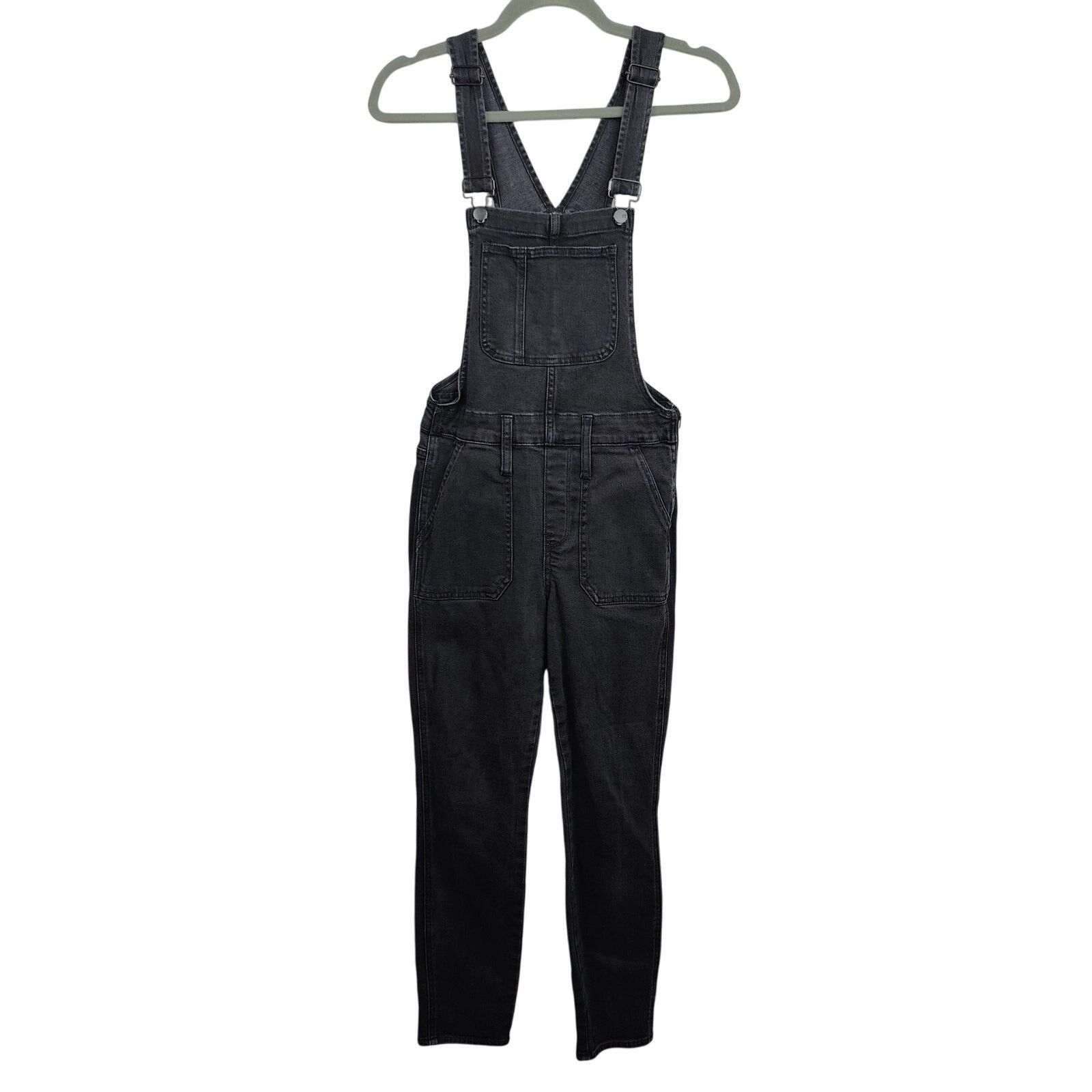 Madewell Madewell Skinny Overalls Womens XS Lunar Wash Denim Preppy Size 26" / US 2 / IT 38 - 1 Thumbnail