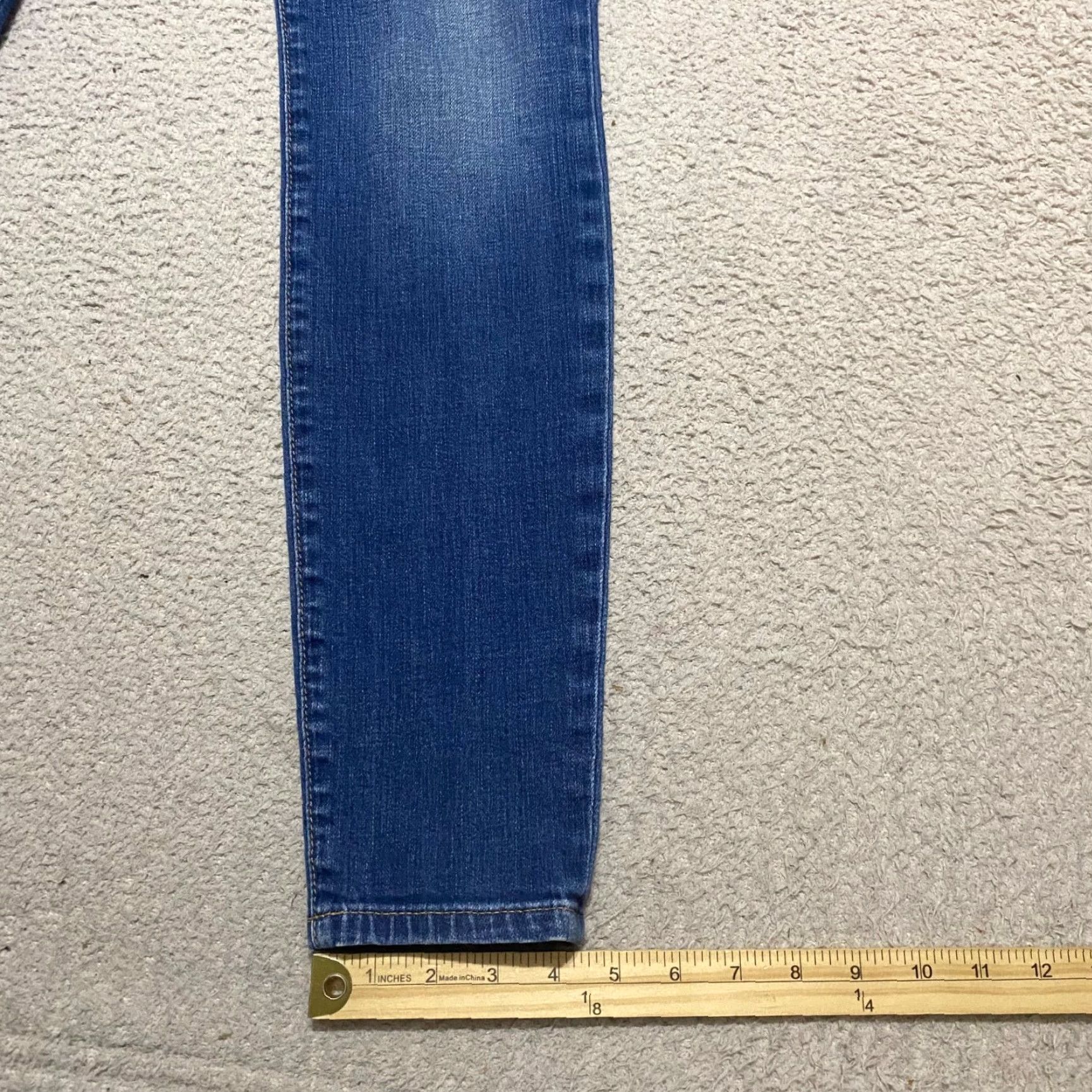 Vintage VINTAGE Joe's Jeans Womens Blue Denim High Rise Skinny 27 Medium Wash 5-Pocket Design Regular Rise Size 27" / US 4 / IT 40 - 6 Thumbnail